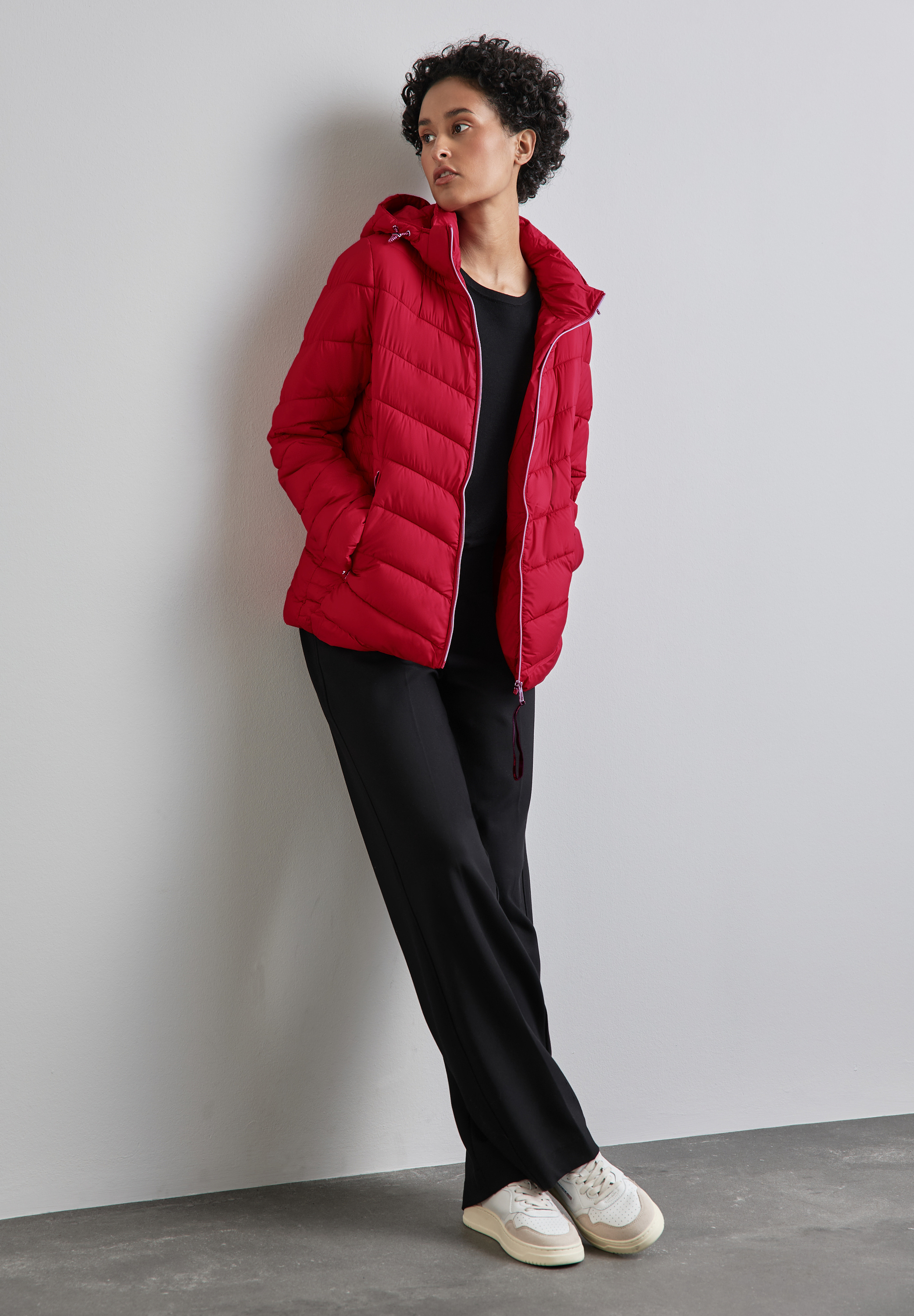 Kurze Steppjacke