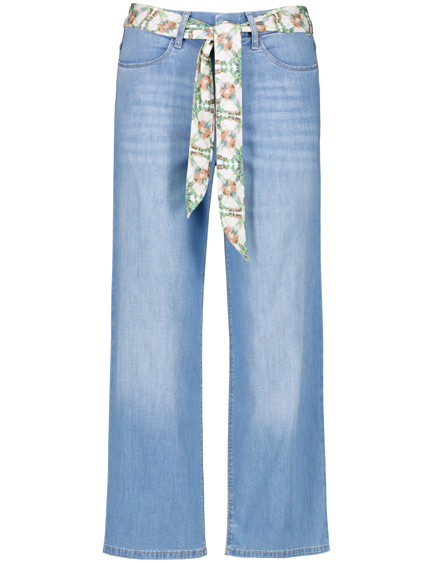 Modische Jeans MIR꞉ELA CULOTTE mit dekorativem Band