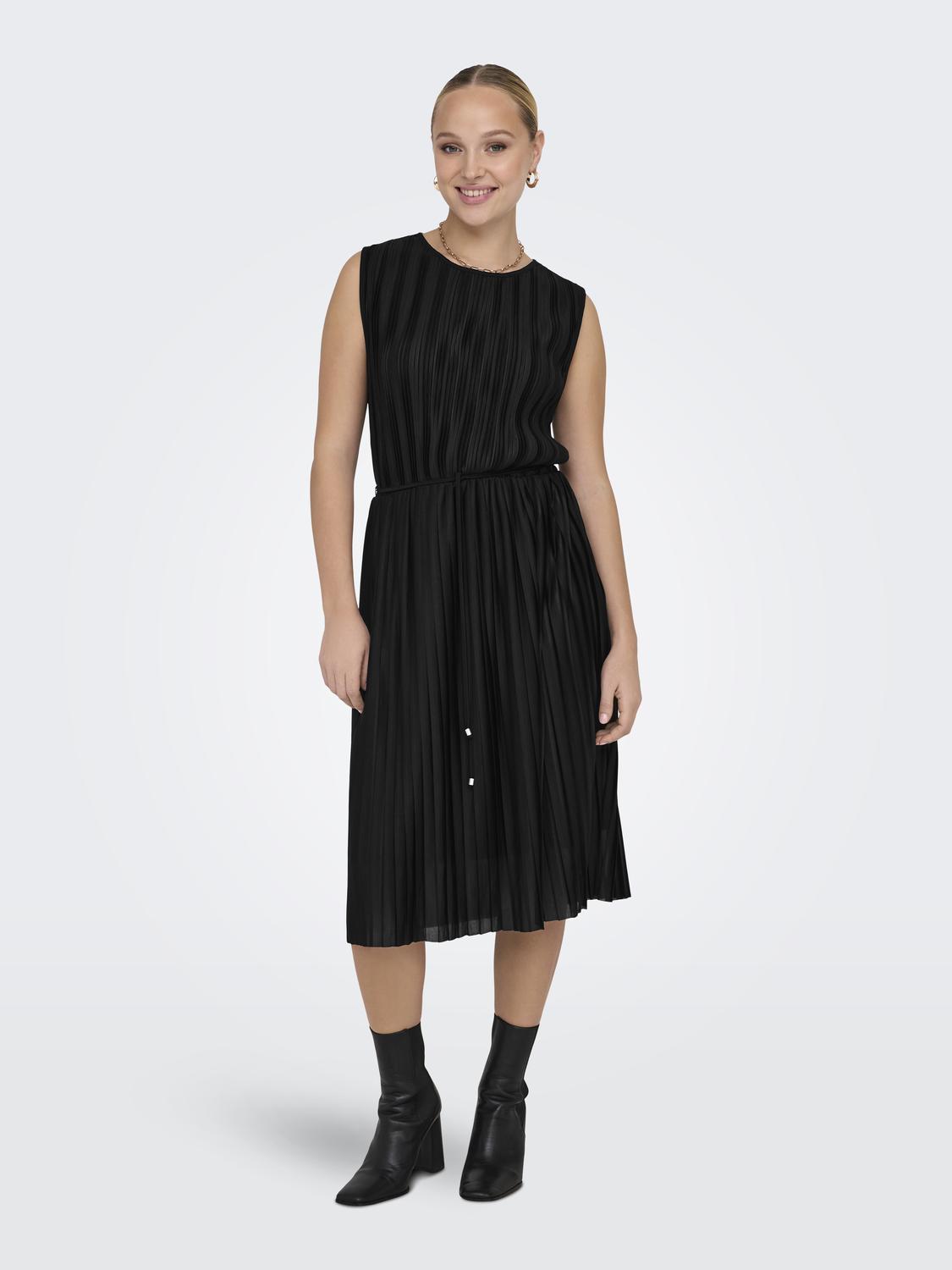 ONLELEMA S/L PLISSE DRESS BOX JRS