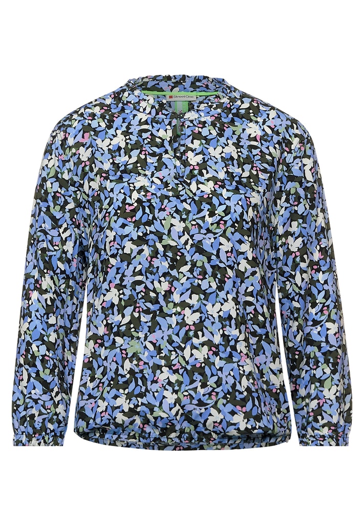 Bluse mit Multicolour Print