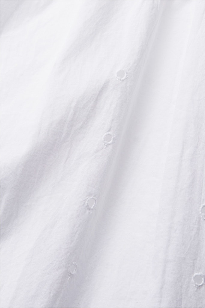 Bluse mit Lochspitze