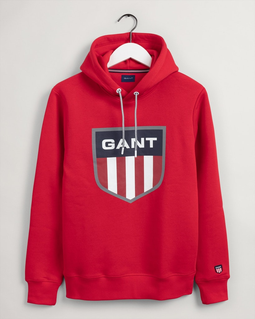 Retro Shield Sweat Hoodie