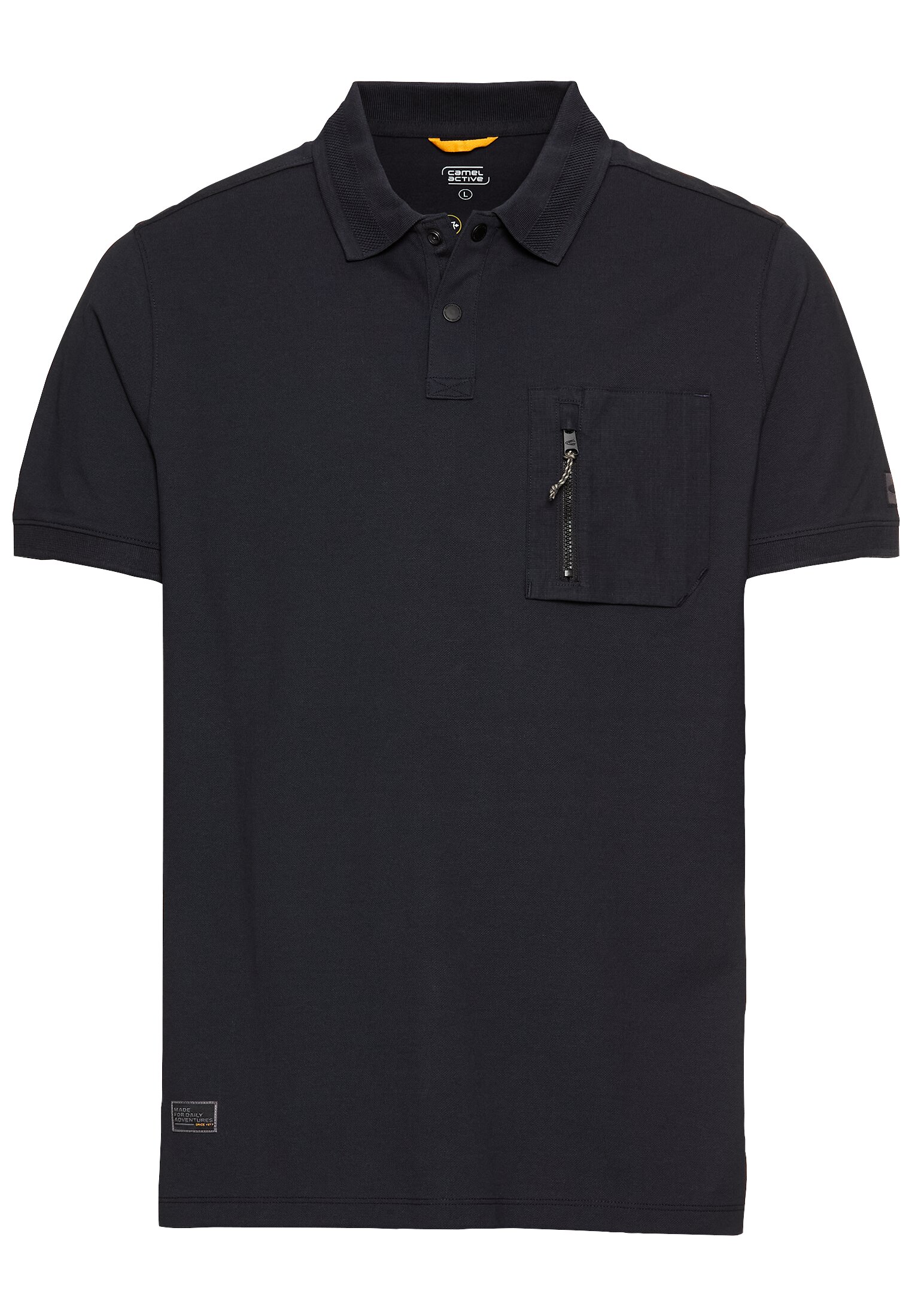 Kurzarm Poloshirt mit Cooling Effekt