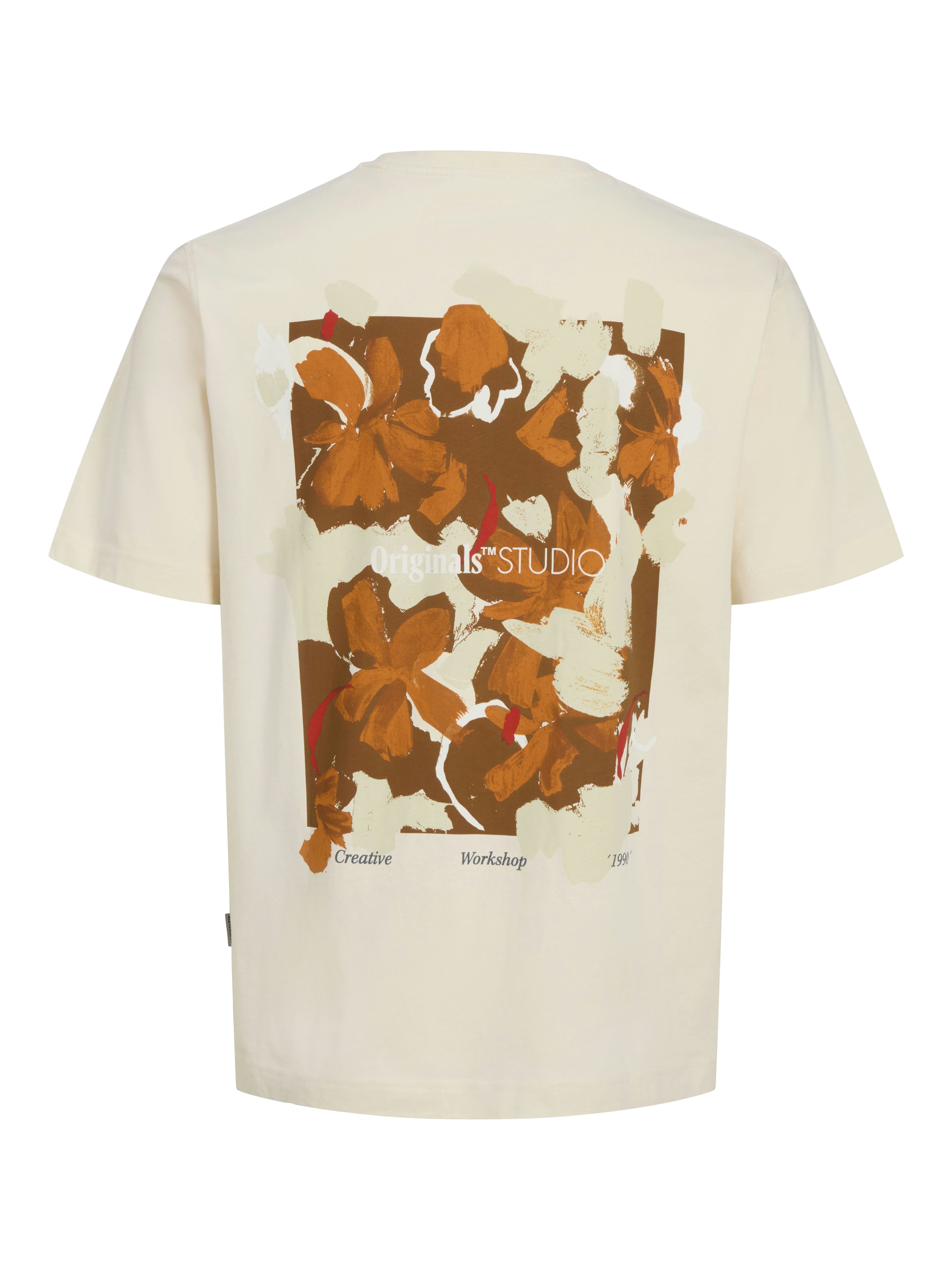JORVARENNA PAINTED BACK TEE SS CRE JNR