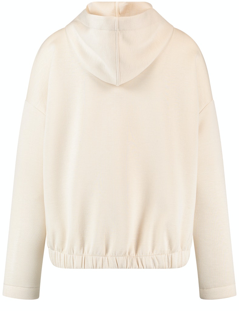 Kapuzenjacke aus Soft Scuba