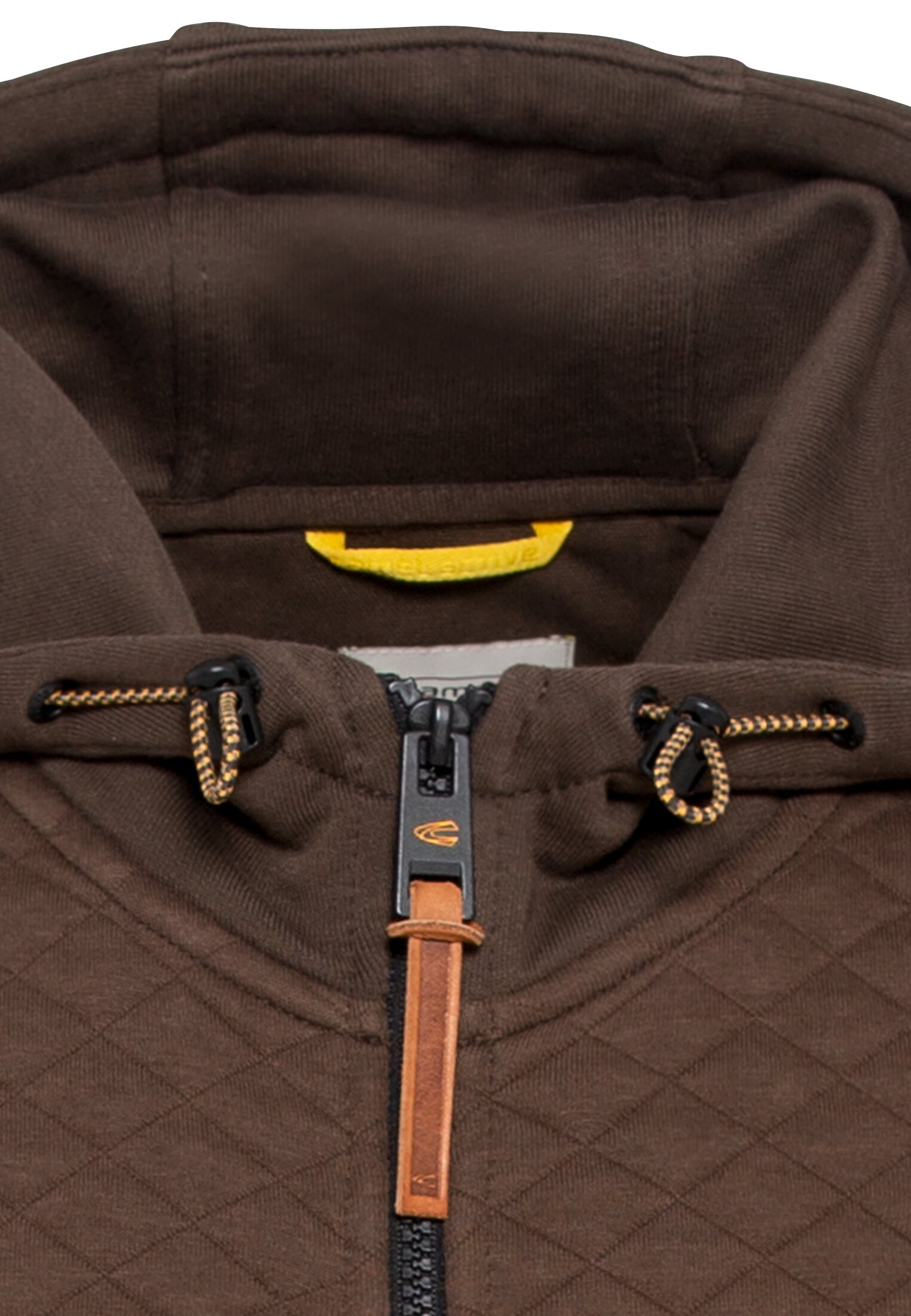 Gesteppte Sweatjacke mit Kapuze