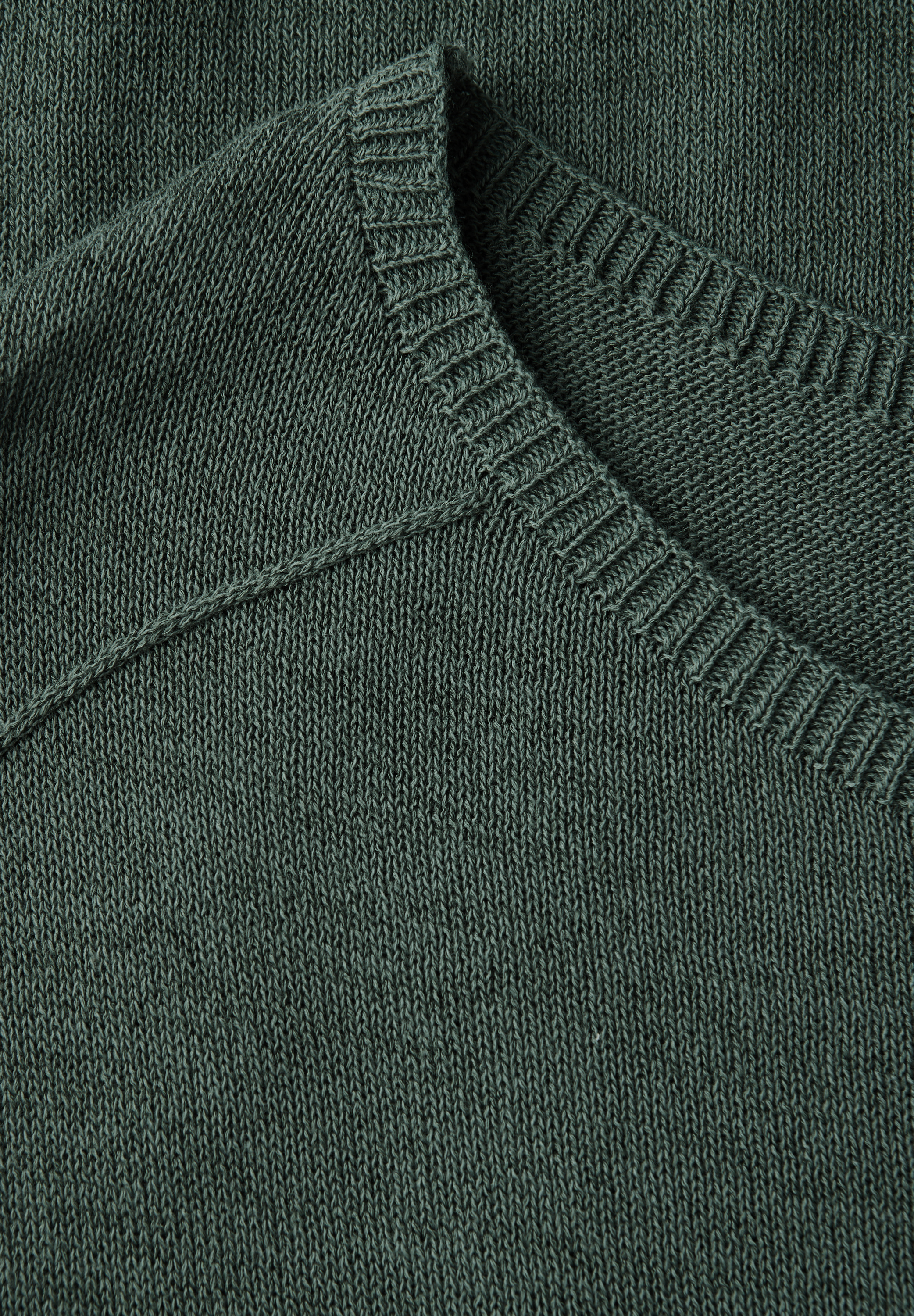 Leinen-Look Strickpullover