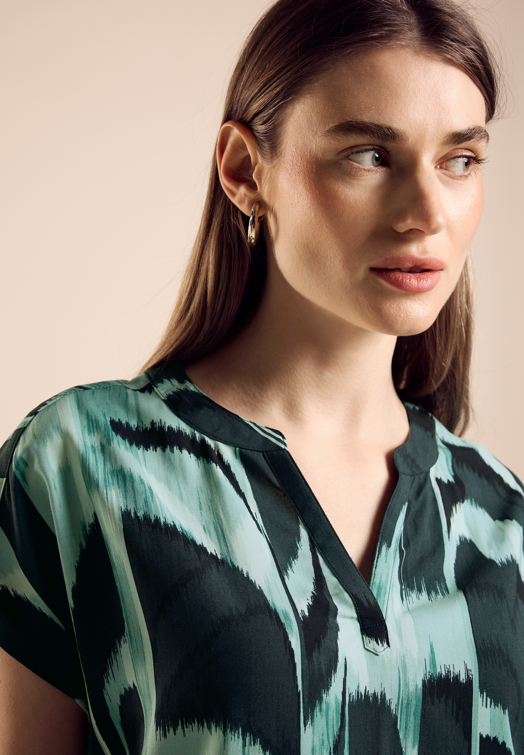 Bedruckte Bluse