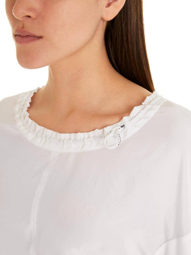 Blusenshirt aus Materialmix