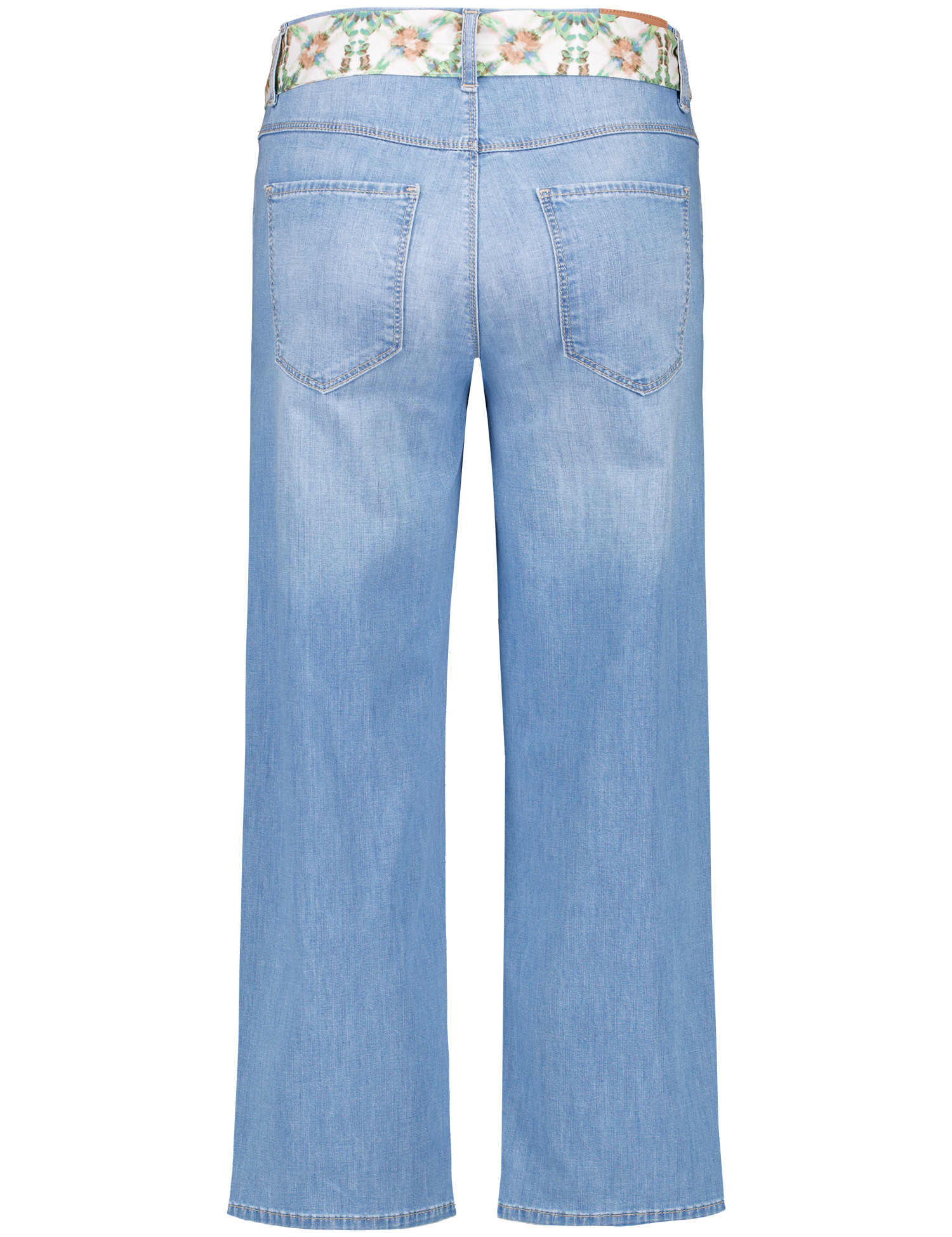 Modische Jeans MIR꞉ELA CULOTTE mit dekorativem Band