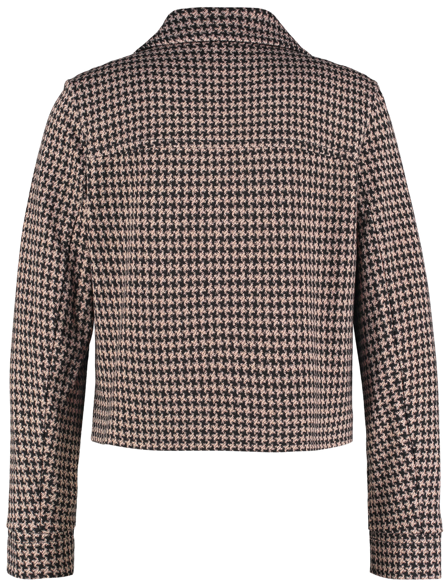 Kurze Blazerjacke mit Reverskragen