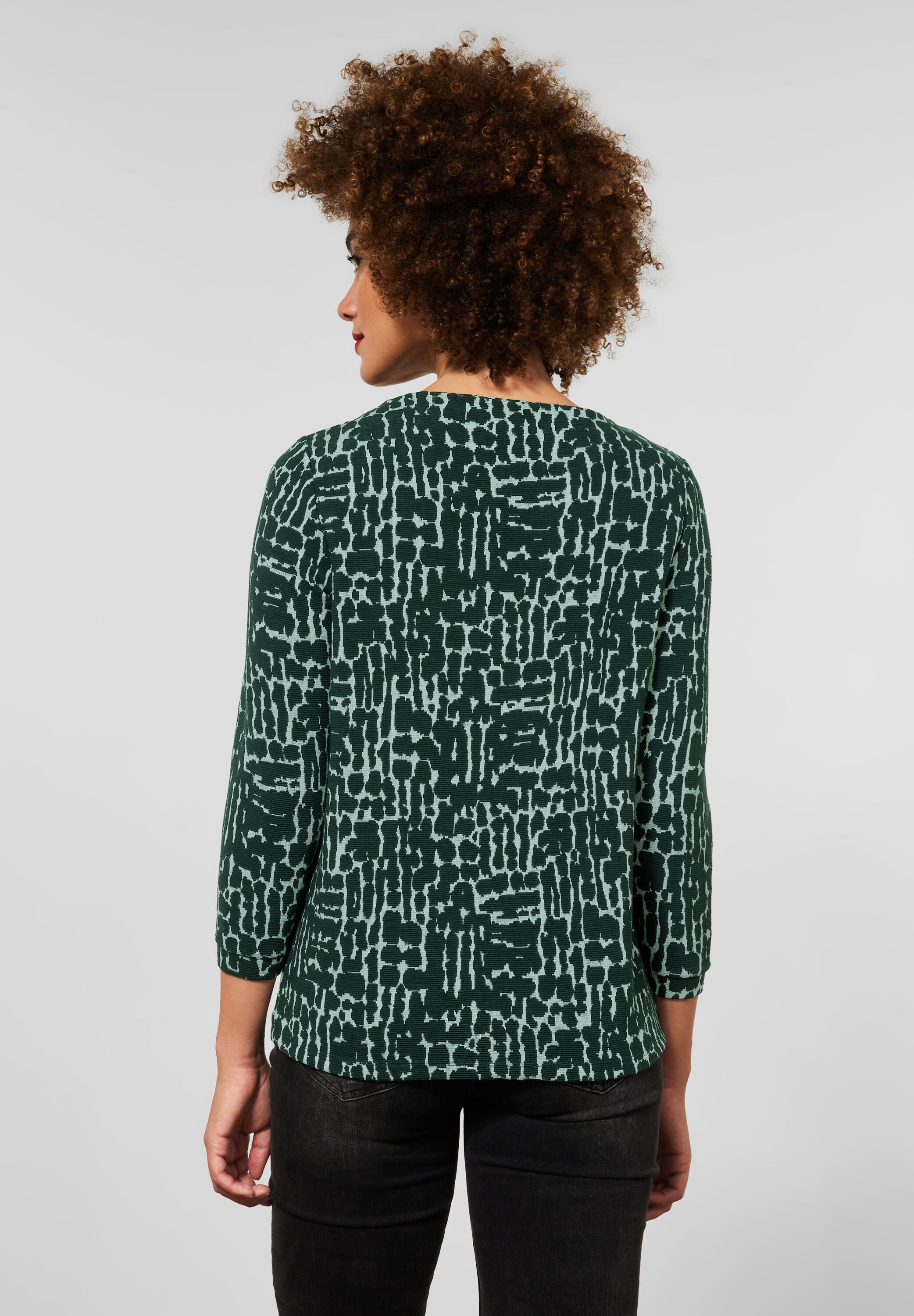 Shirt mit Struktur Dessin