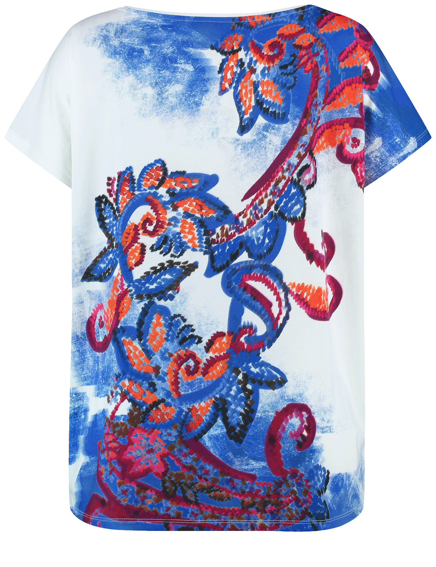Lässiges Shirt mit Paisley-Print