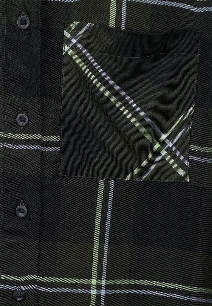 Shirtkleid mit Karomuster