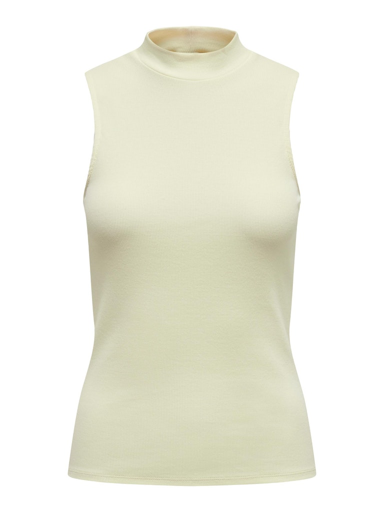 ONLNESSA S/L HIGHNECK RIB TOP JRS