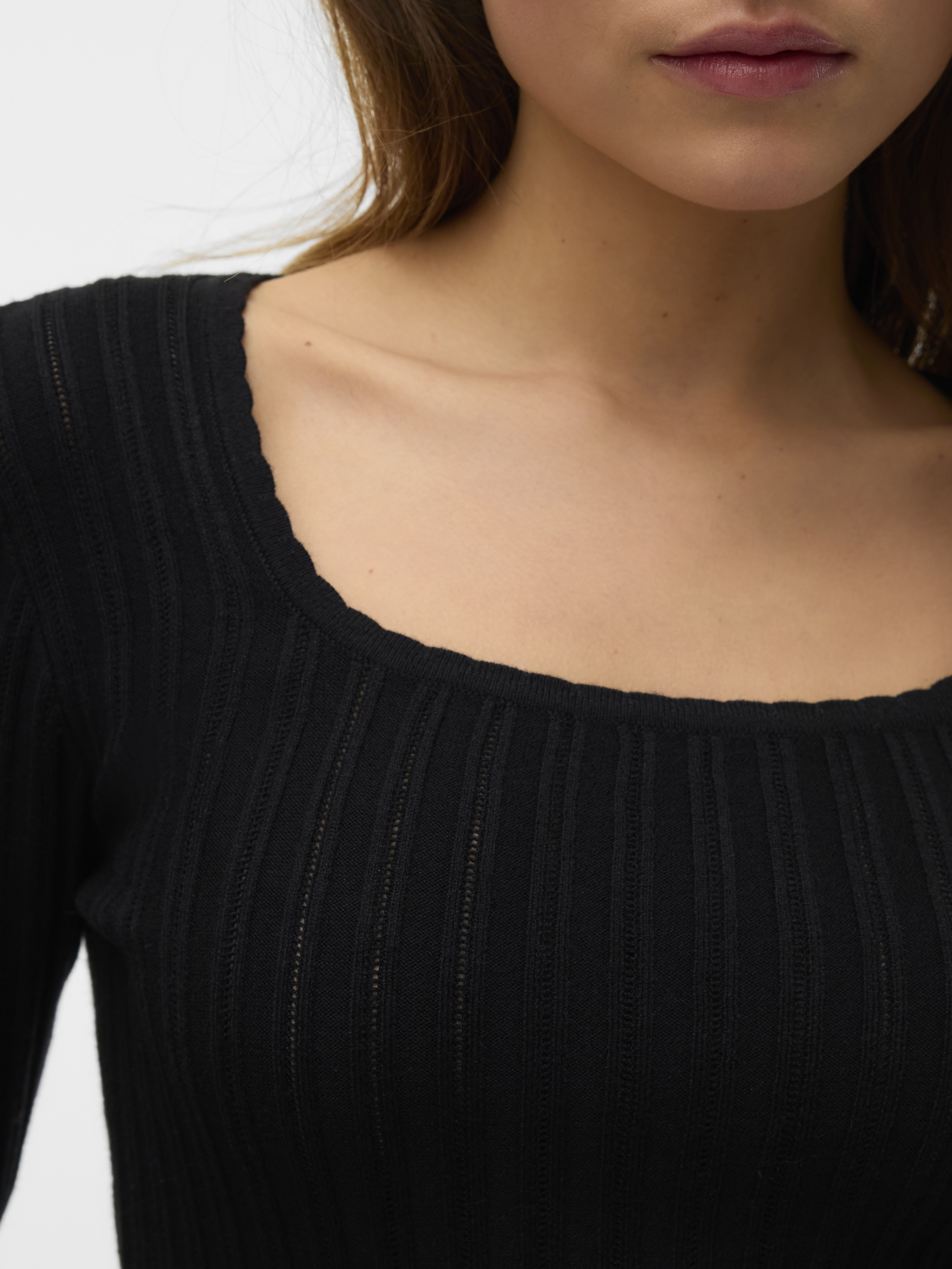 VMCECILIE LS U-NECK PULLOVER GA
