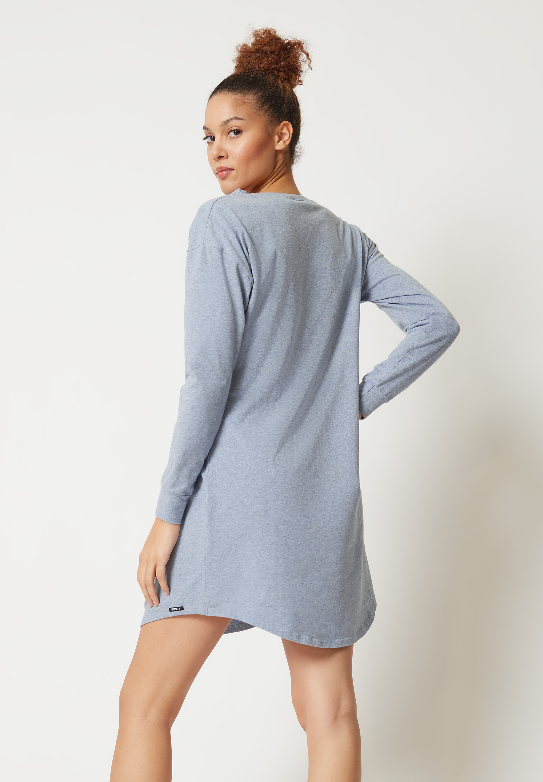 Skiny Damen Sleepshirt langarm Night In Mix & Match