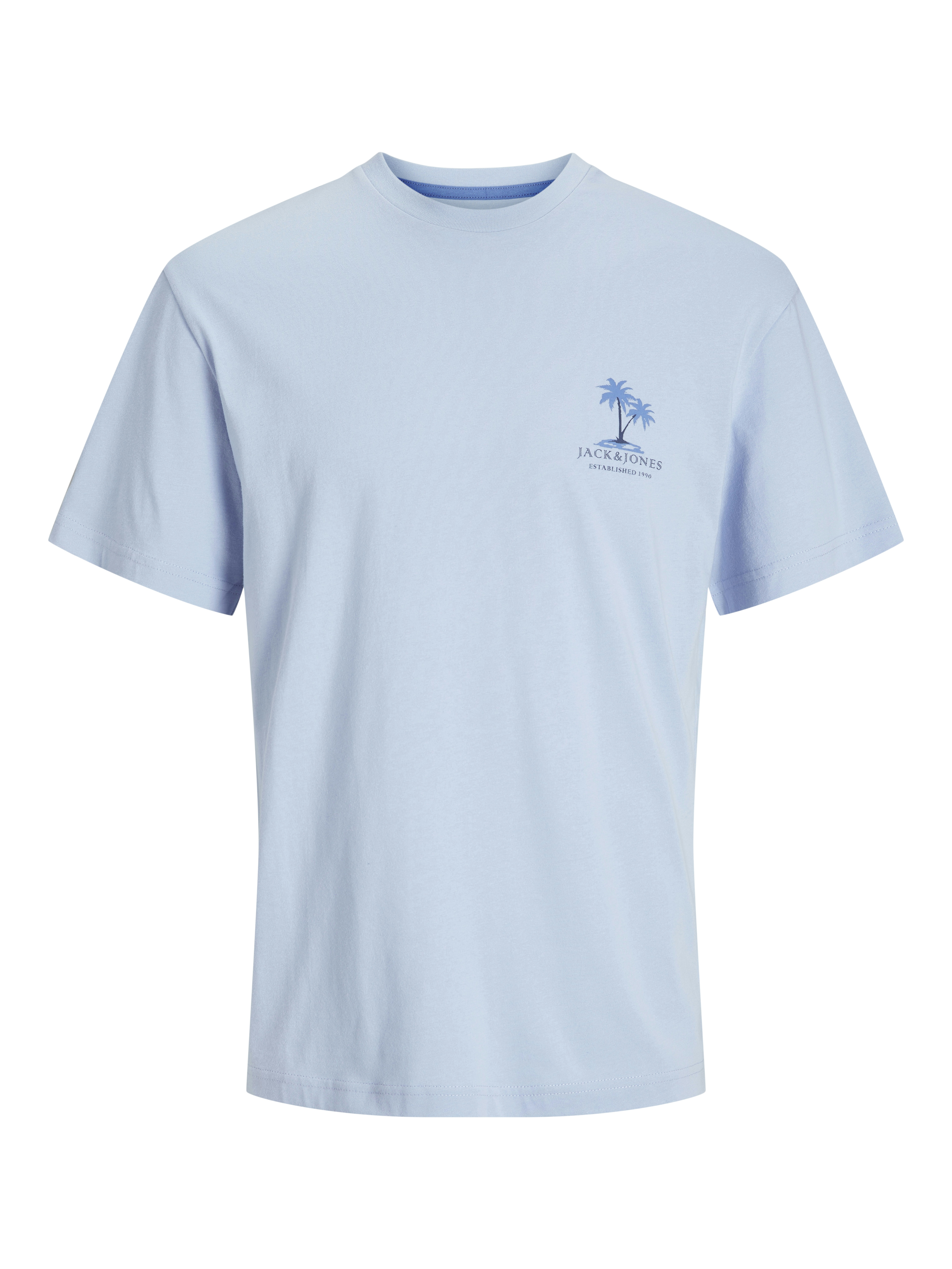 JJSUMMER VIBES TEE SS CREW NECK LN