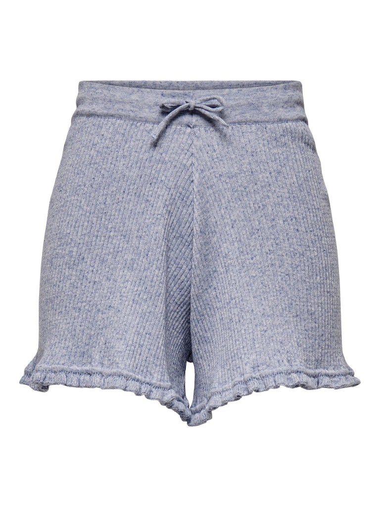 ONLLINA RUFFLE SHORTS KNT