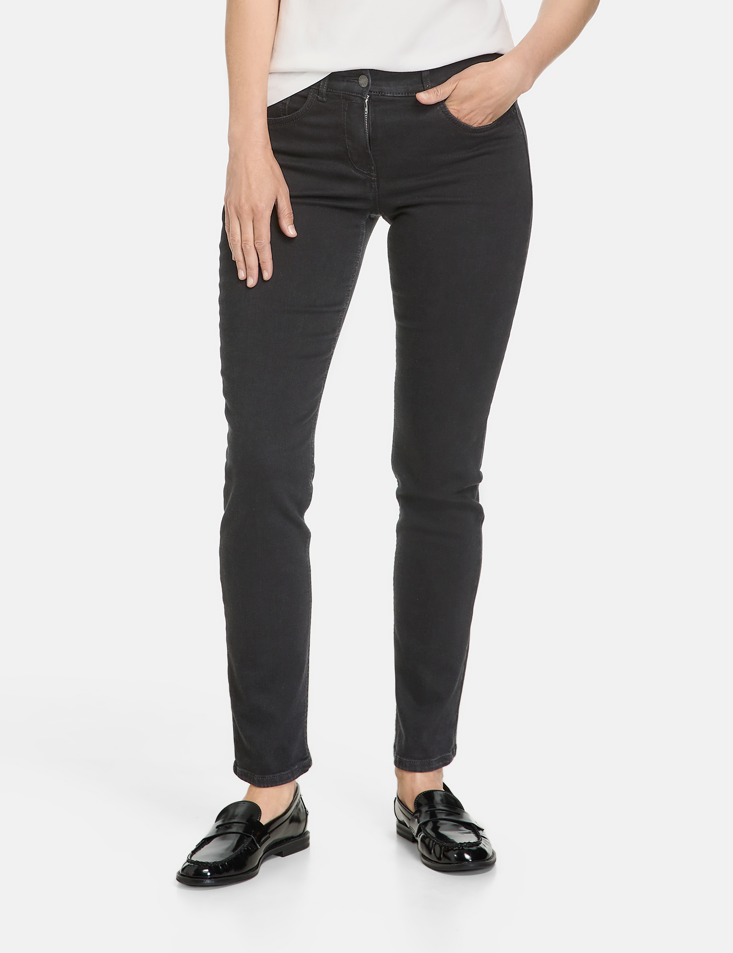 5-Pocket Jeans SOL꞉INE BEST4ME Slim Fit Kurzgröße