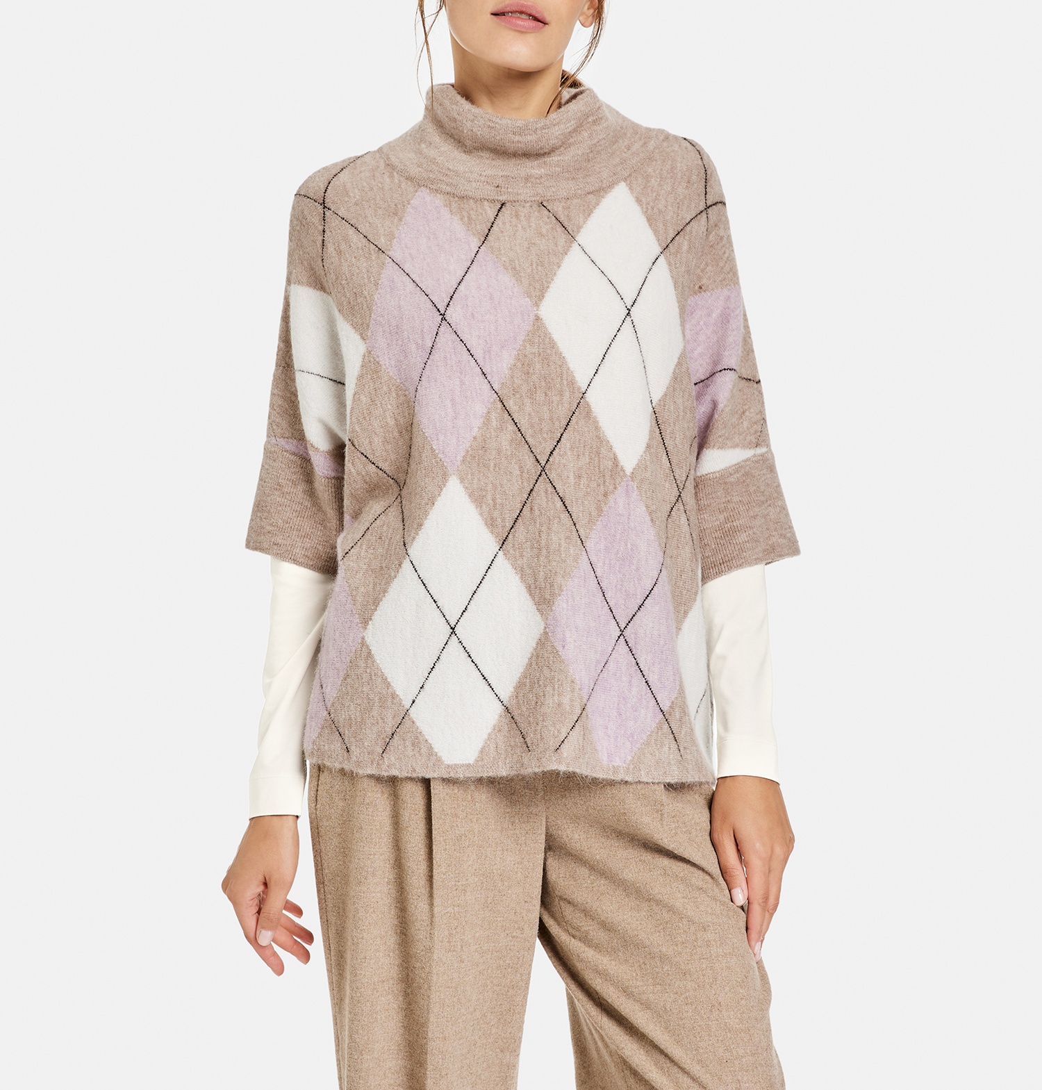 Pullover mit Intarsien