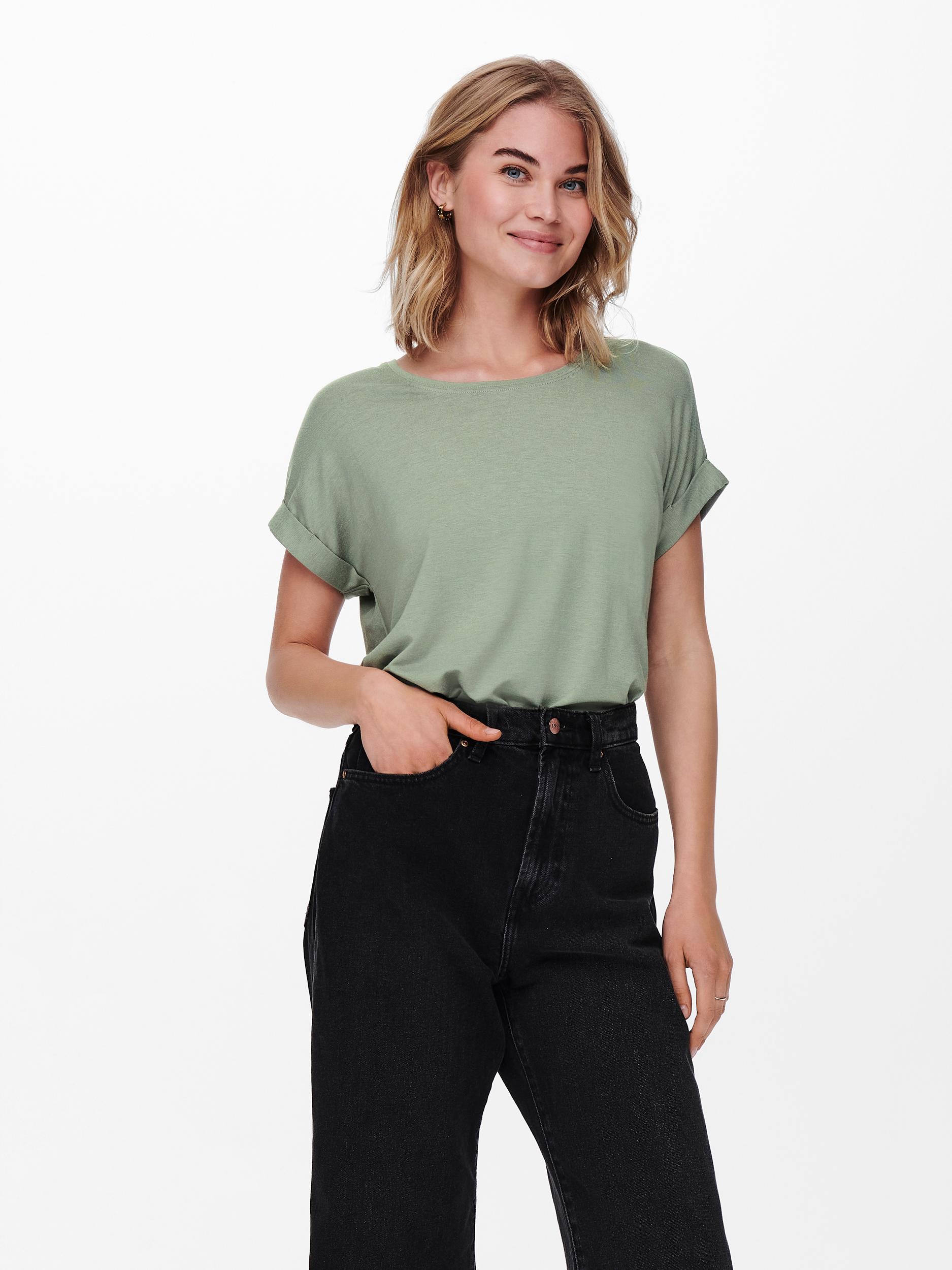 ONLMOSTER S/S O-NECK TOP NOOS JRS
