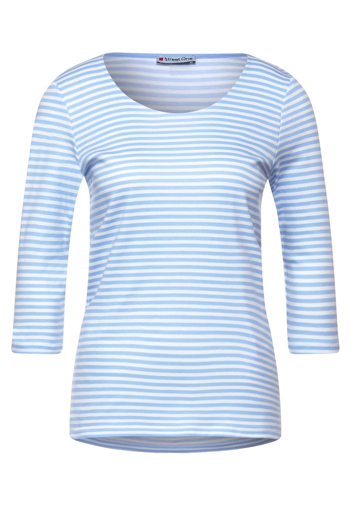 Shirt mit Streifen Muster
