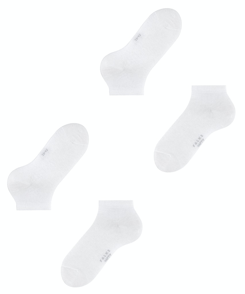 Sneakersocken Happy 2-Pack