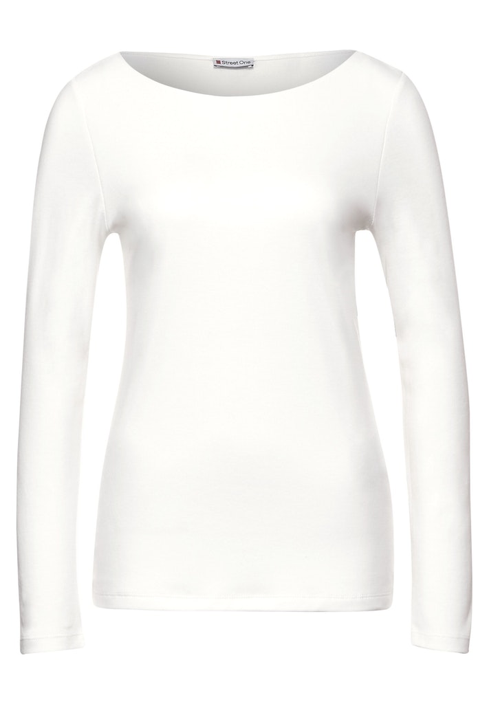 Shirt in Unifarbe