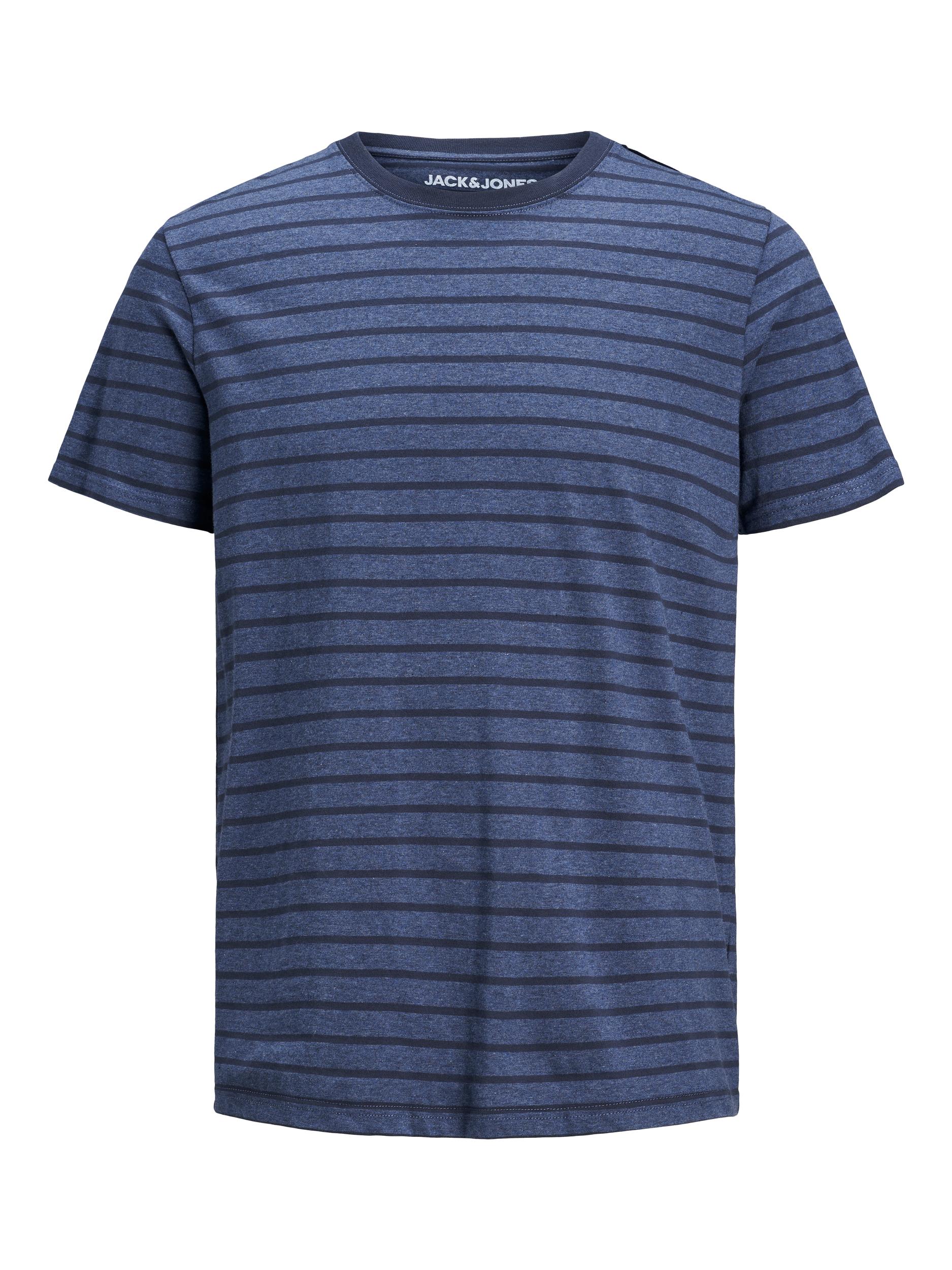 JJESTRIPED TEE SS CREW NECK STS