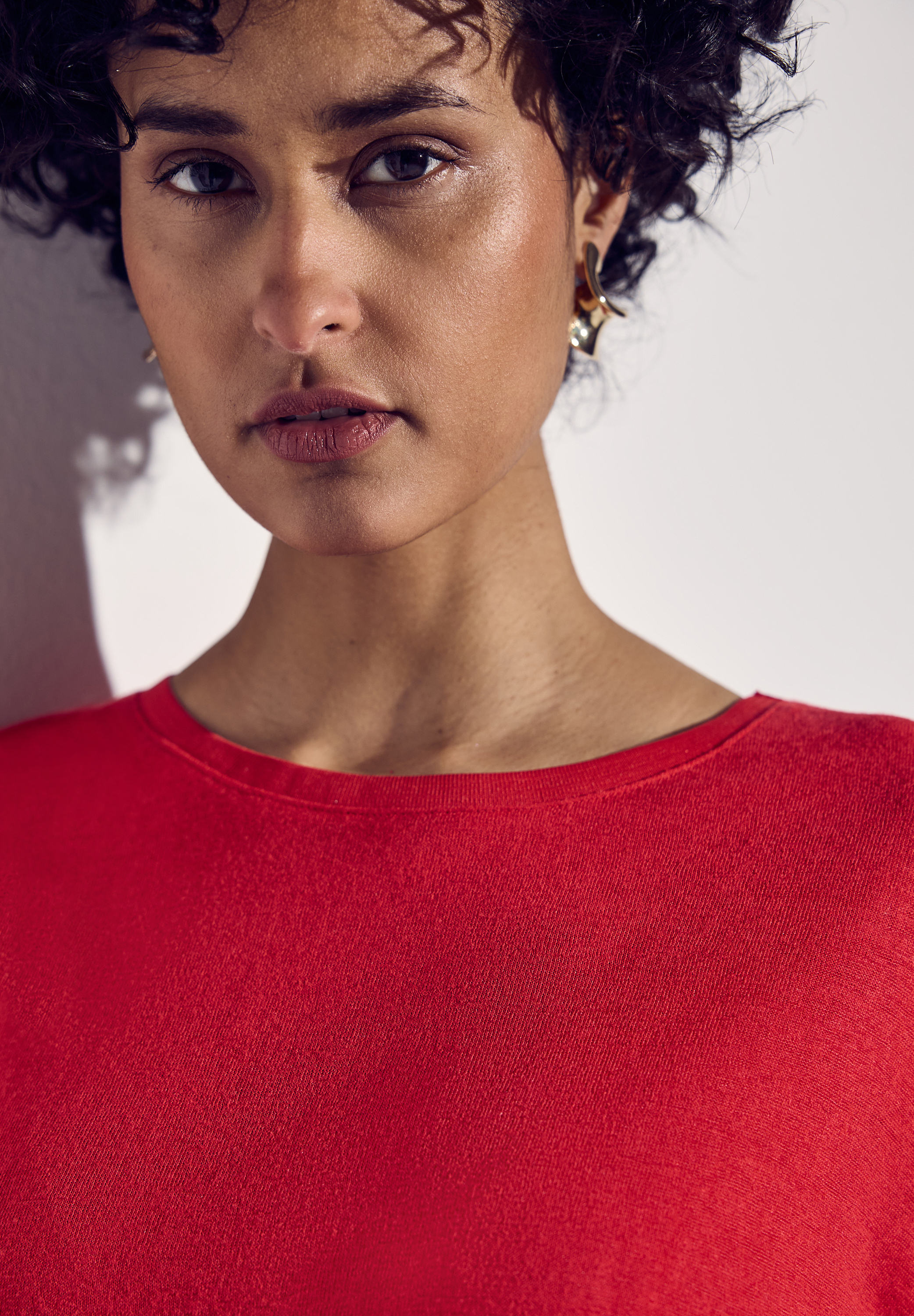 Leinen-Look Shirt