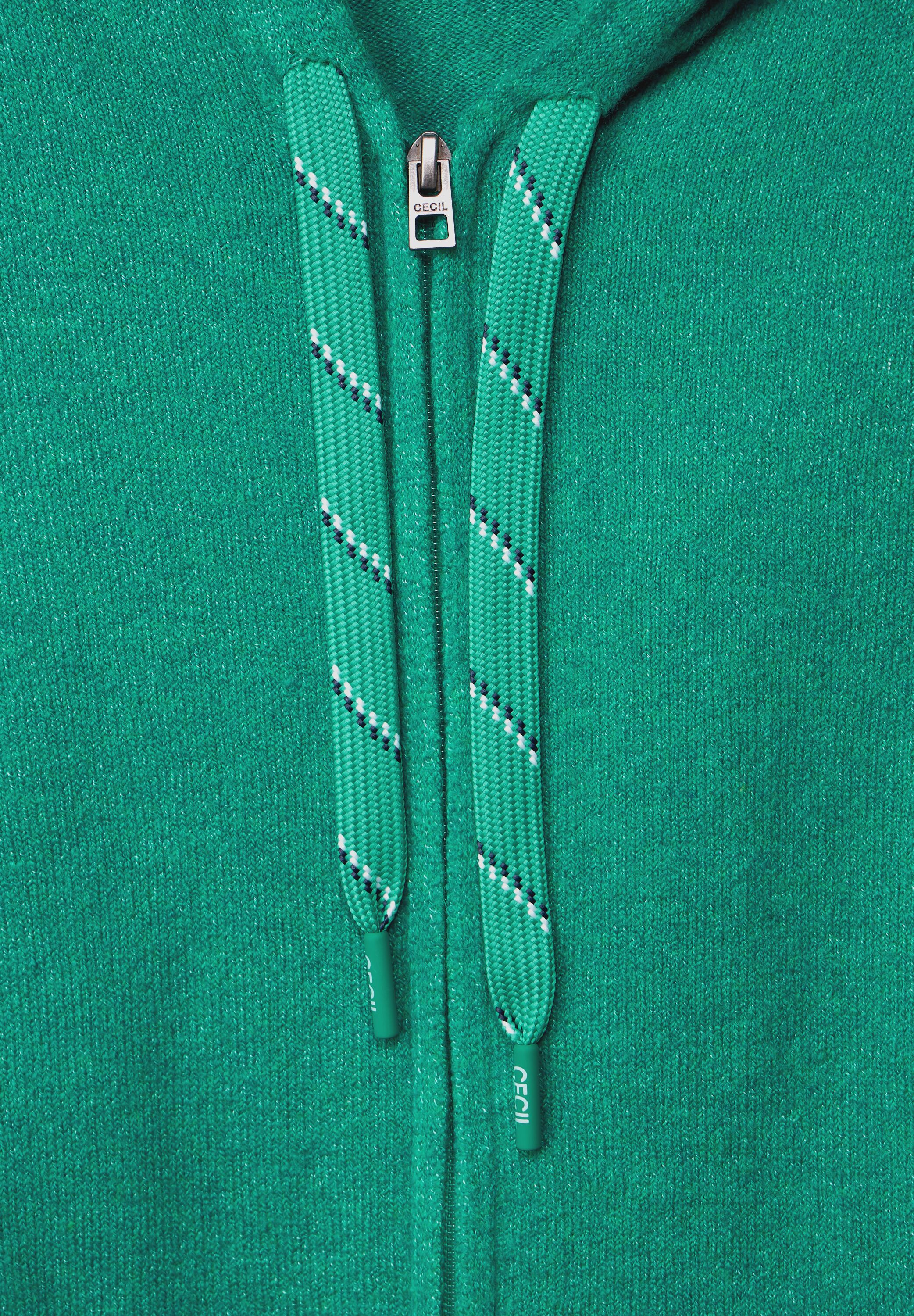 Cosy Strickjacke mit Zipper