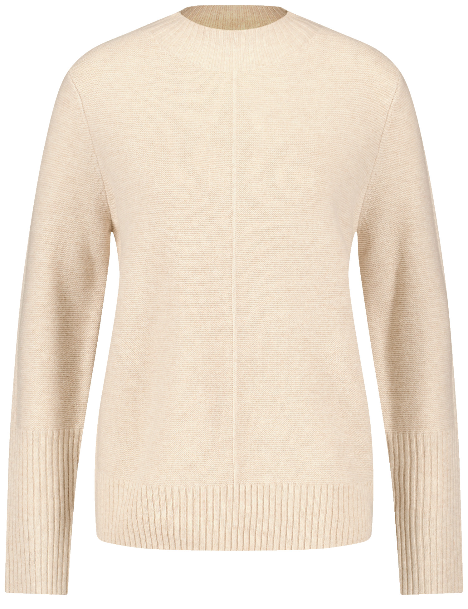 Strickpullover mit Wollanteil