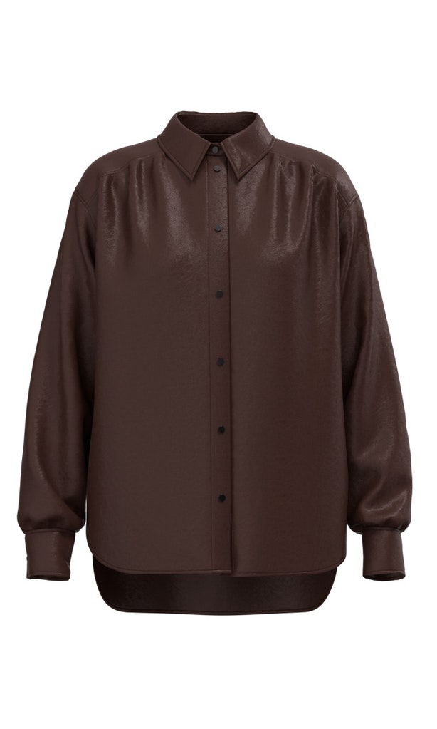Bluse aus Fun-Nappa
