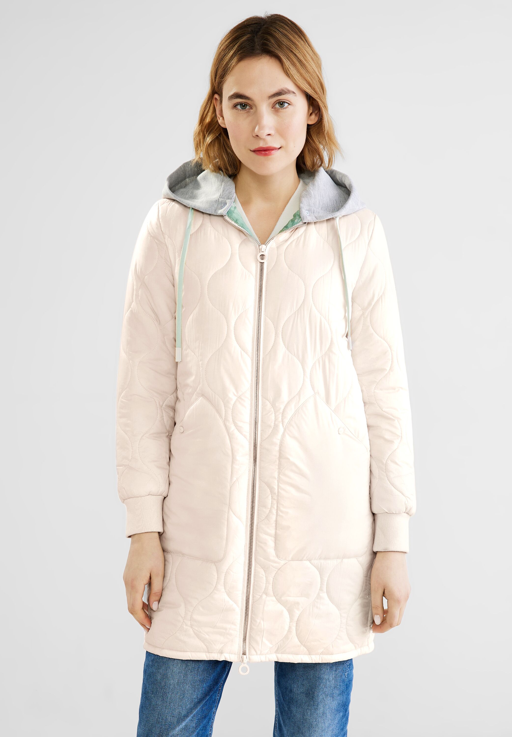 Jacke mit 2-Wege Zipper
