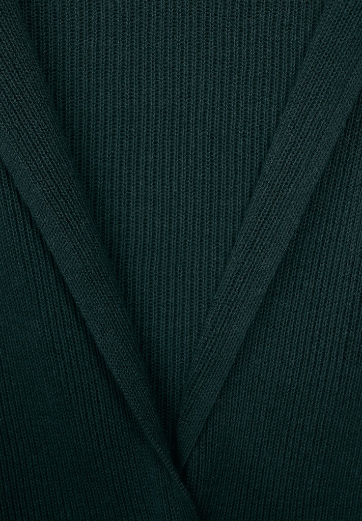 Langer Cardigan mit Struktur