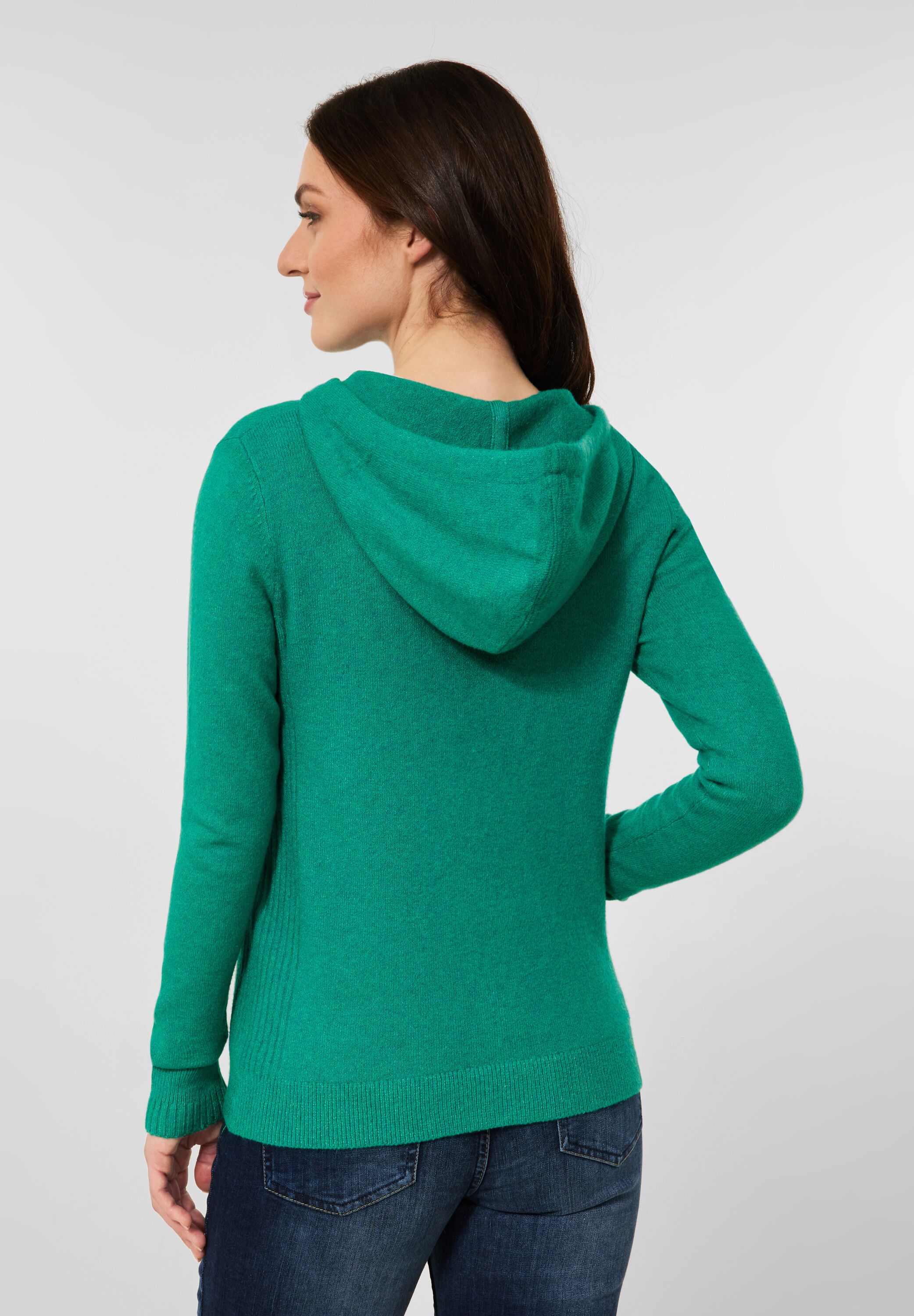 Cosy Strickjacke mit Zipper