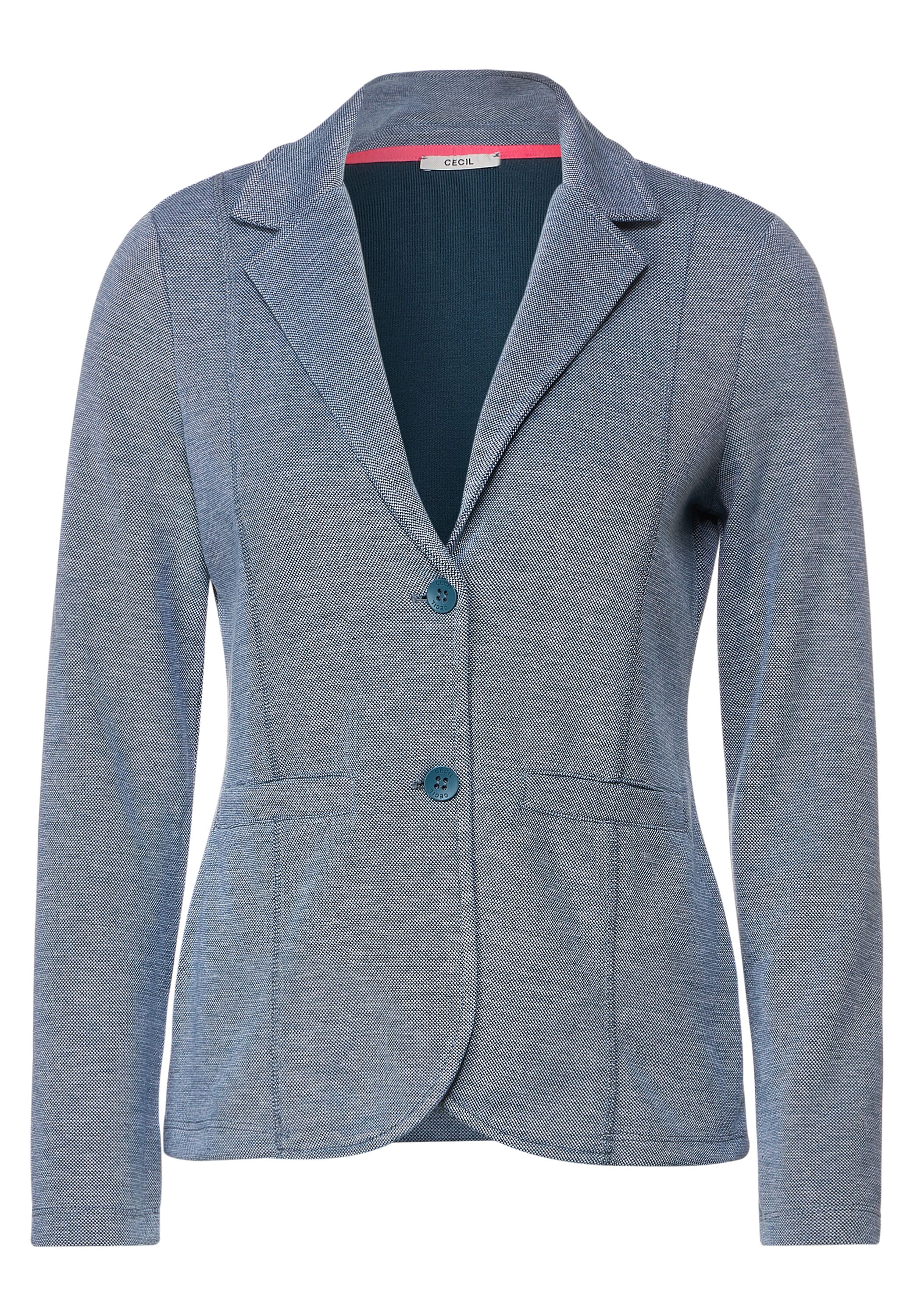 Sweatblazer in Piqué