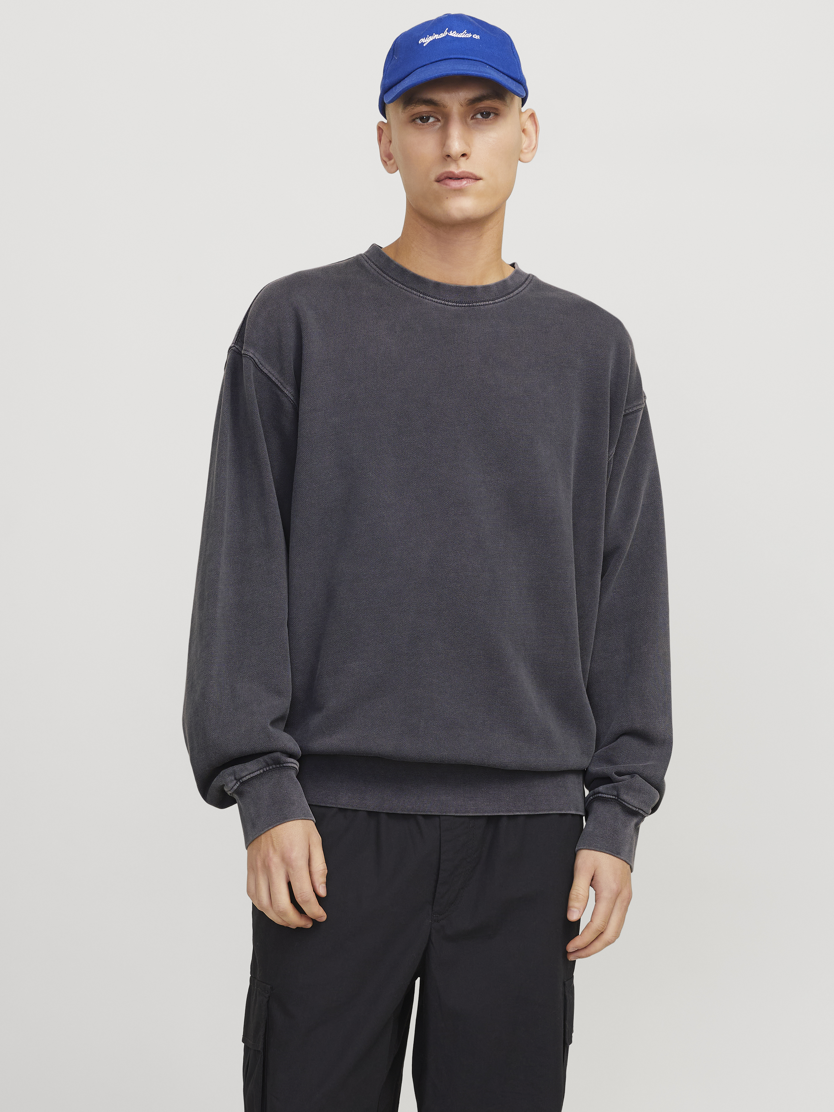 JJECHARGE FADED SWEAT CREW NECK NOOS