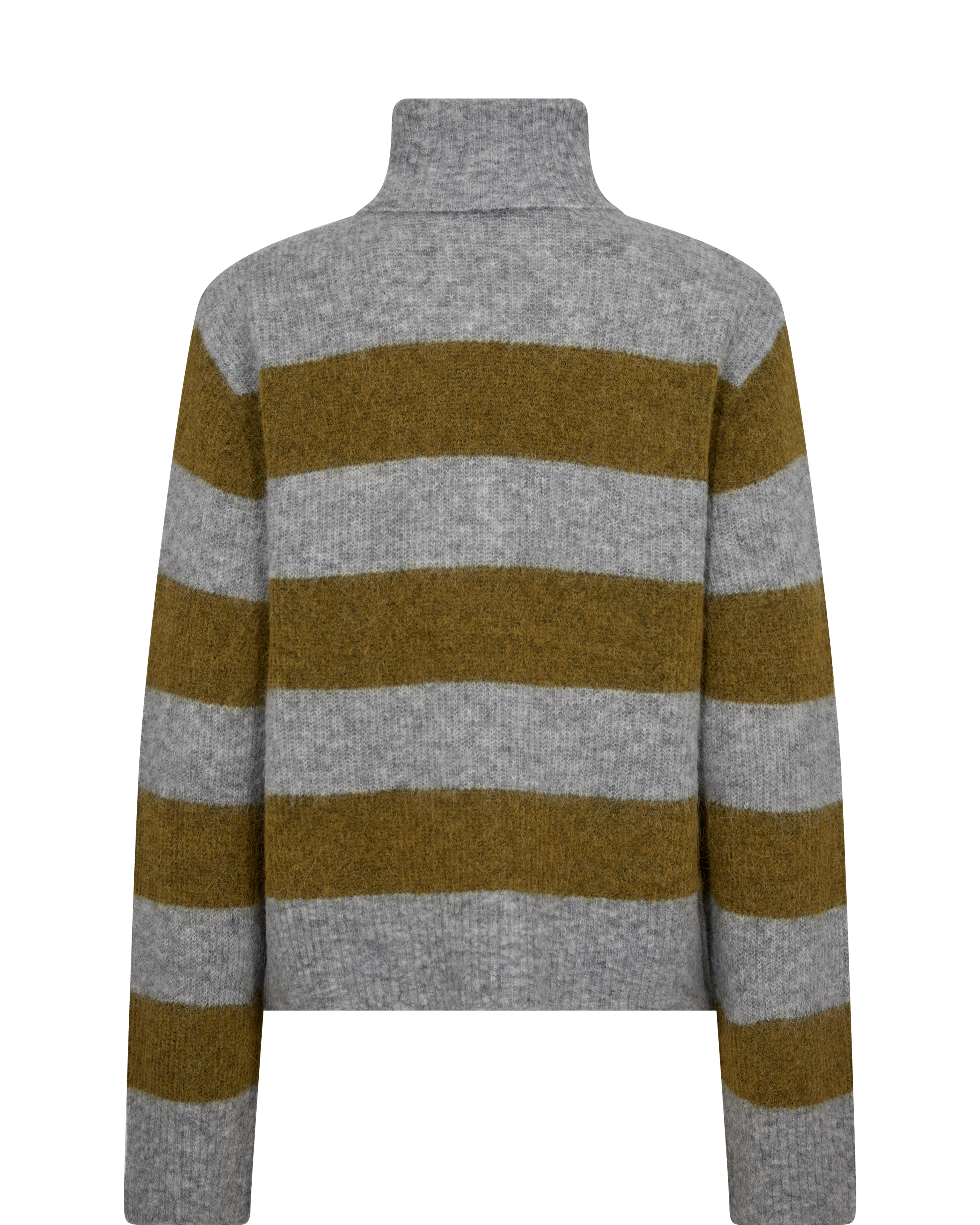 MMAidy Thora Stripe Rollneck Knit