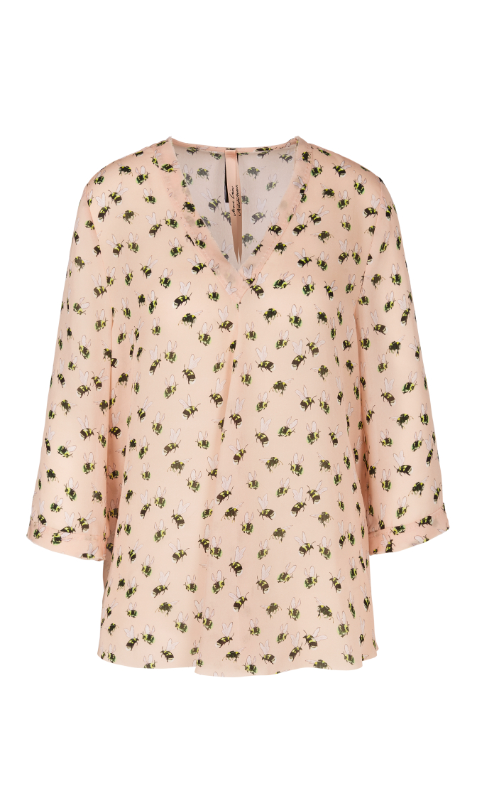 Bluse mit bienenmotiv Clearance