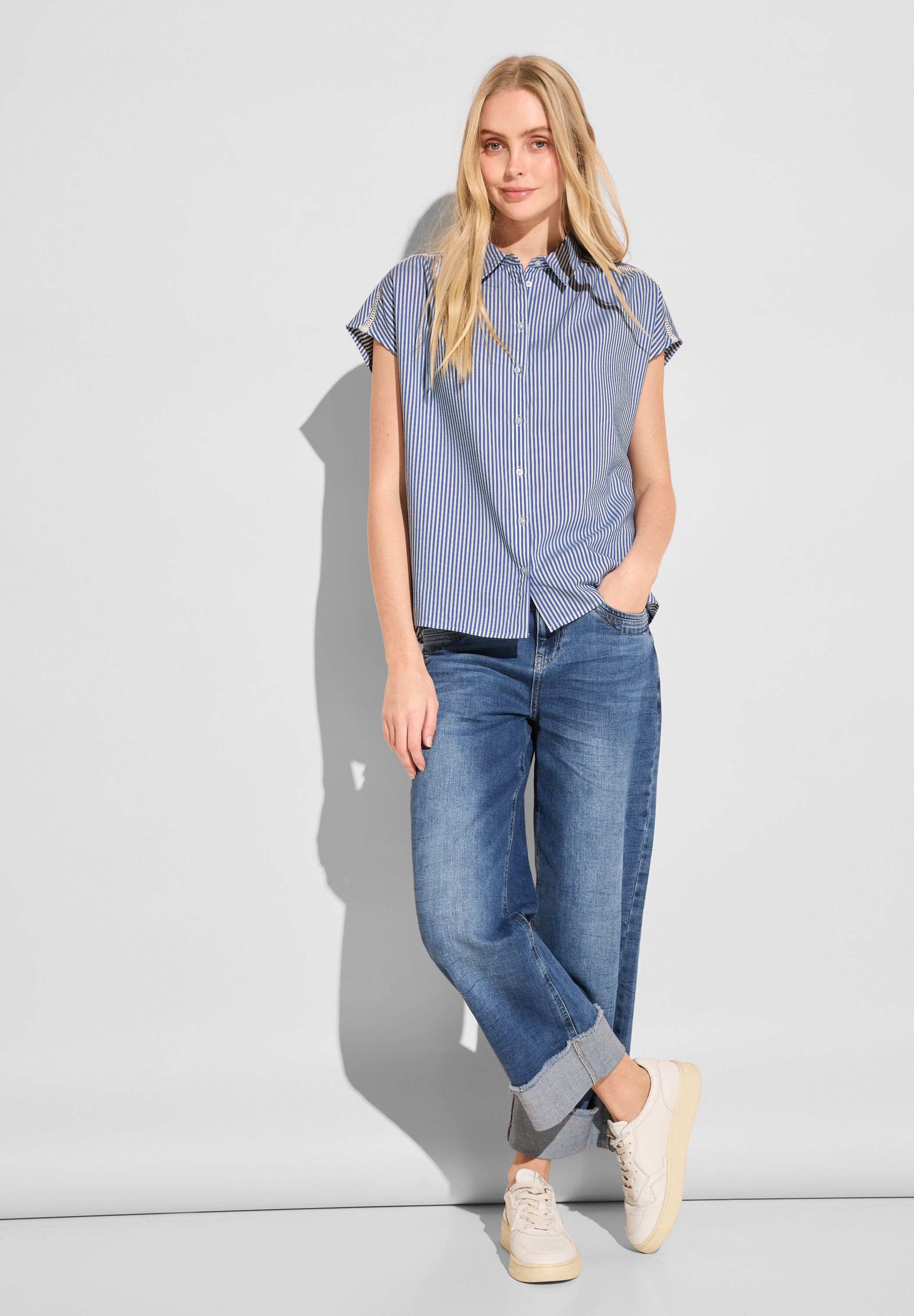 Gestreifte Sommer Bluse