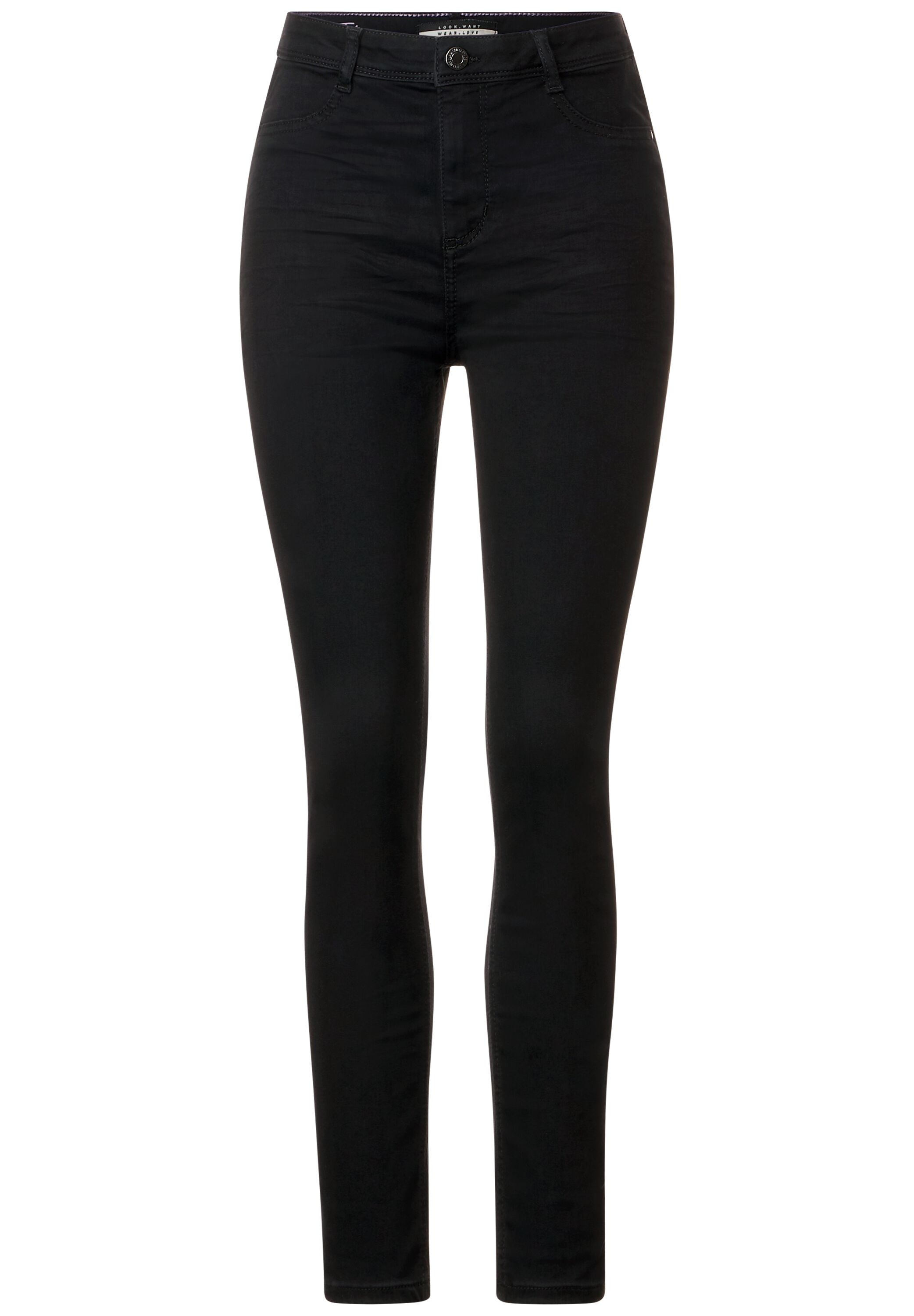Schwarze Skinny Fit Jeggings