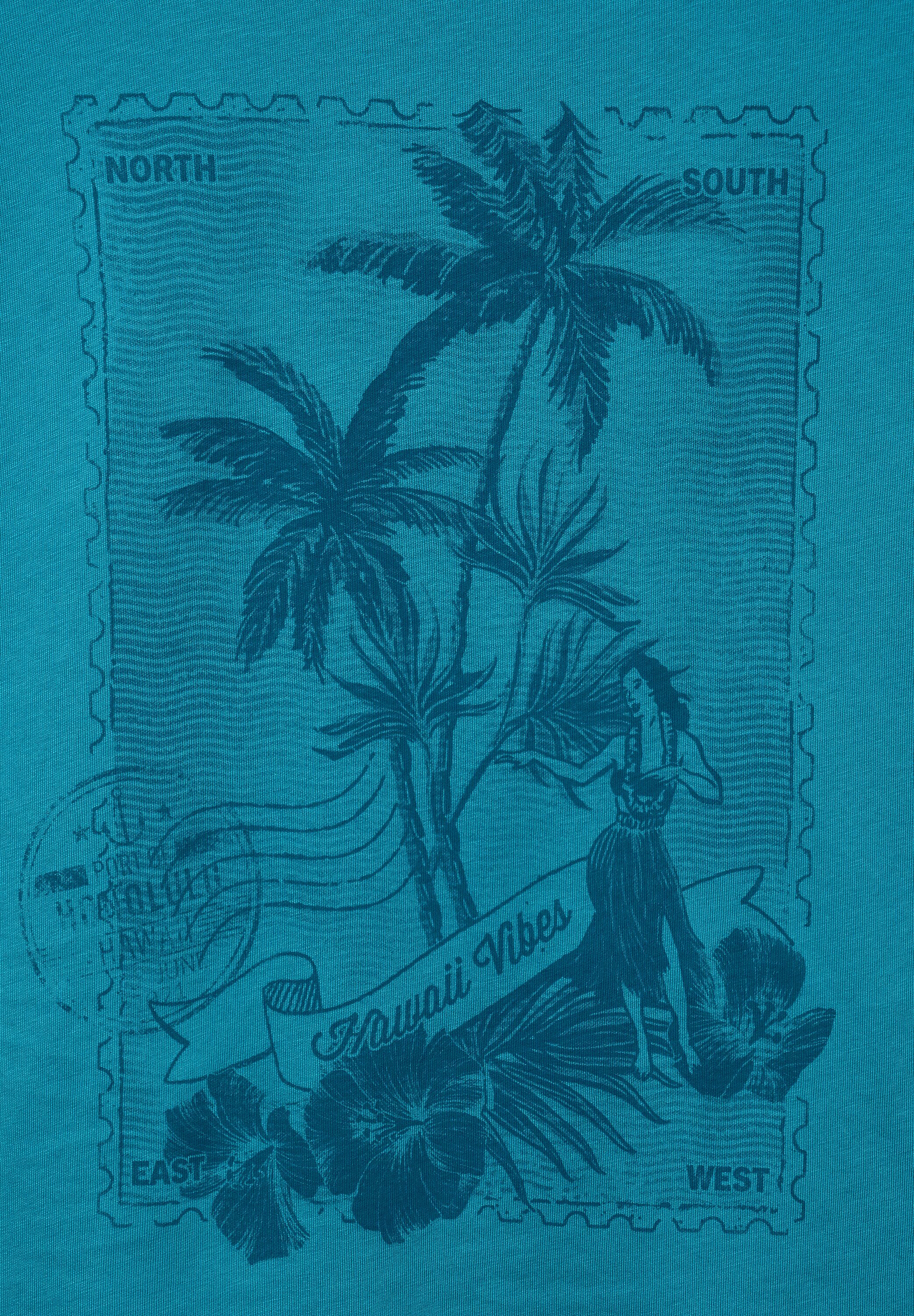 T-Shirt mit Partprint