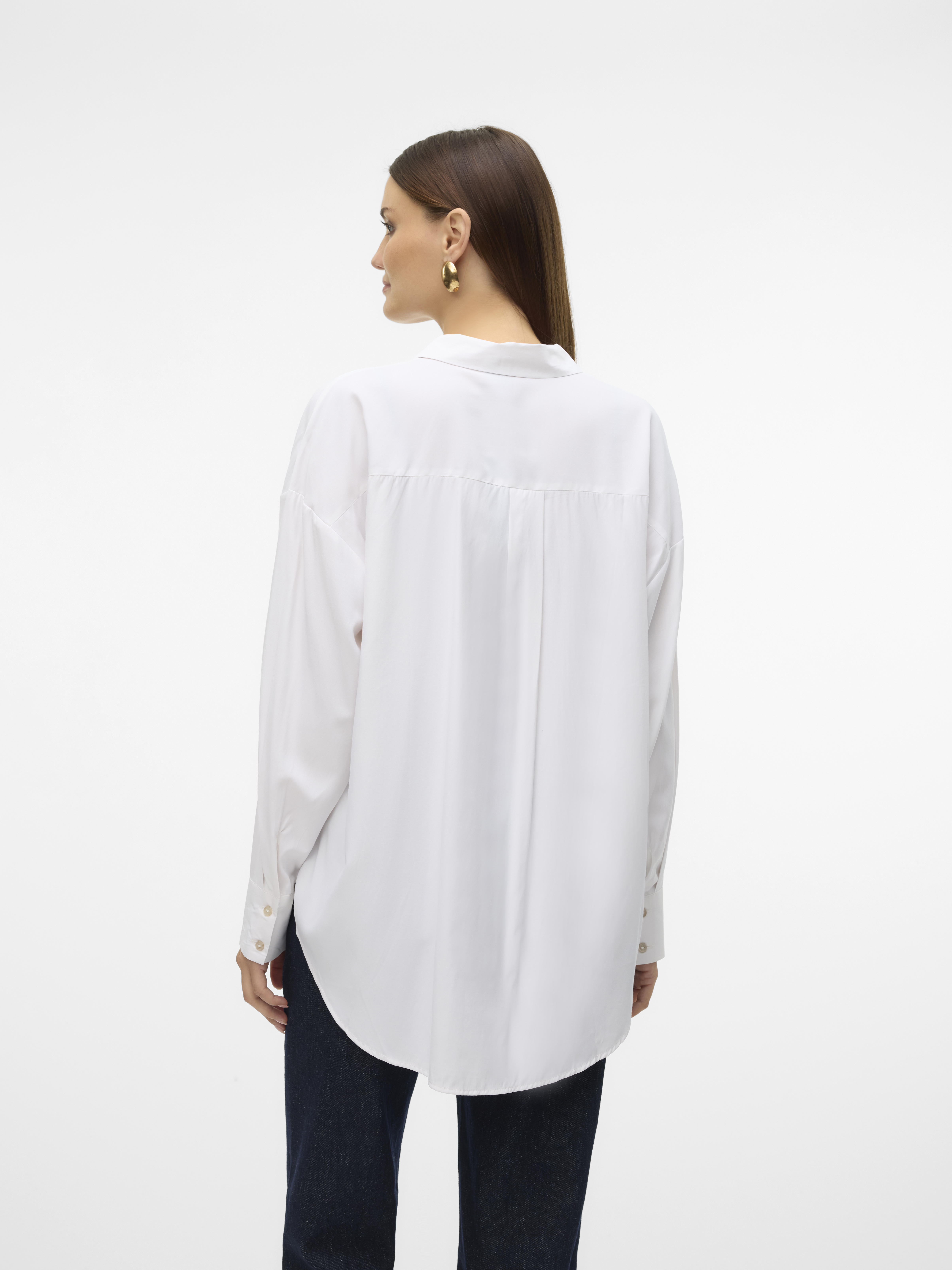 VMNORA LS OVERSIZE SHIRT WVN GA NOOS