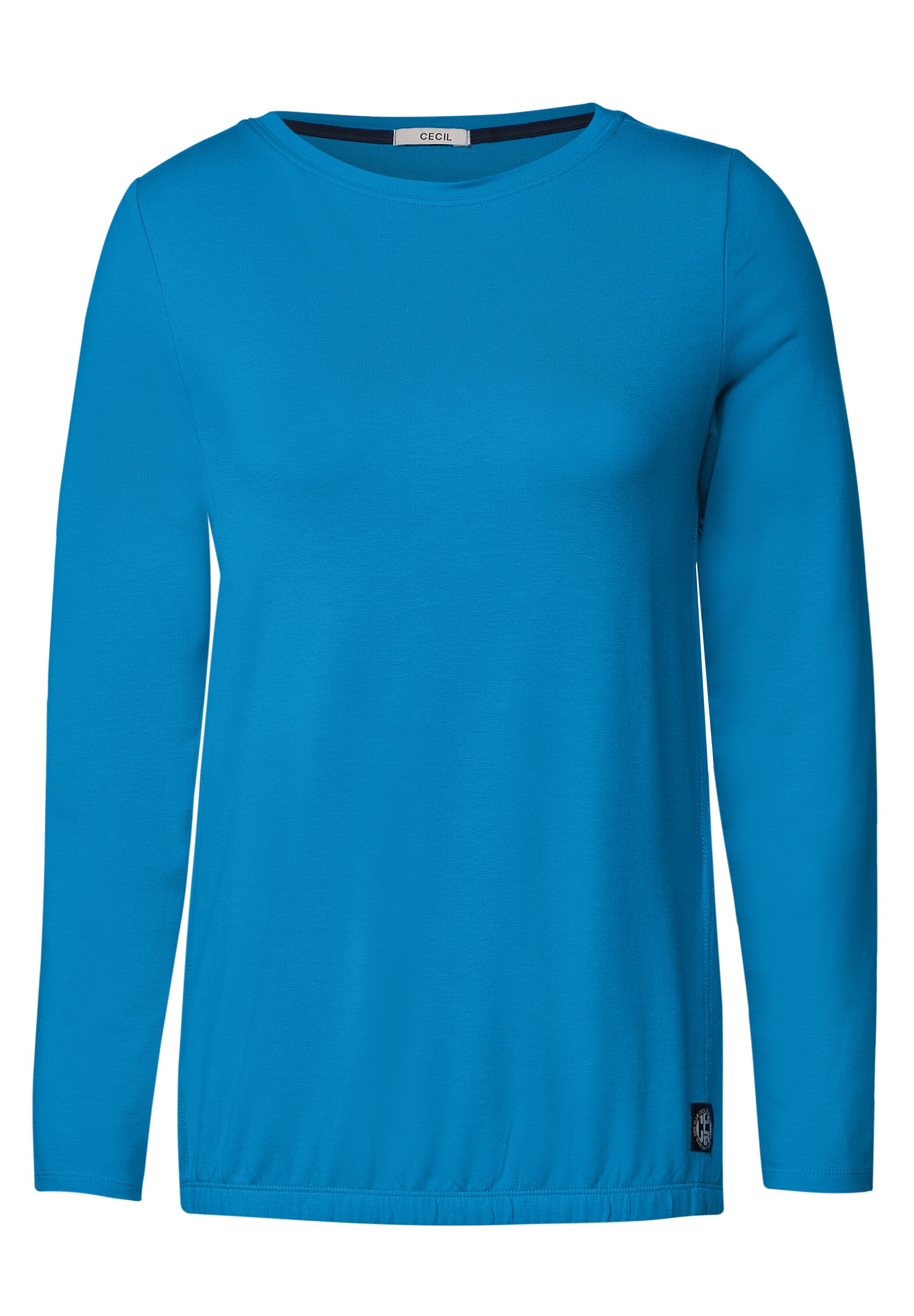 Shirt in Unifarbe