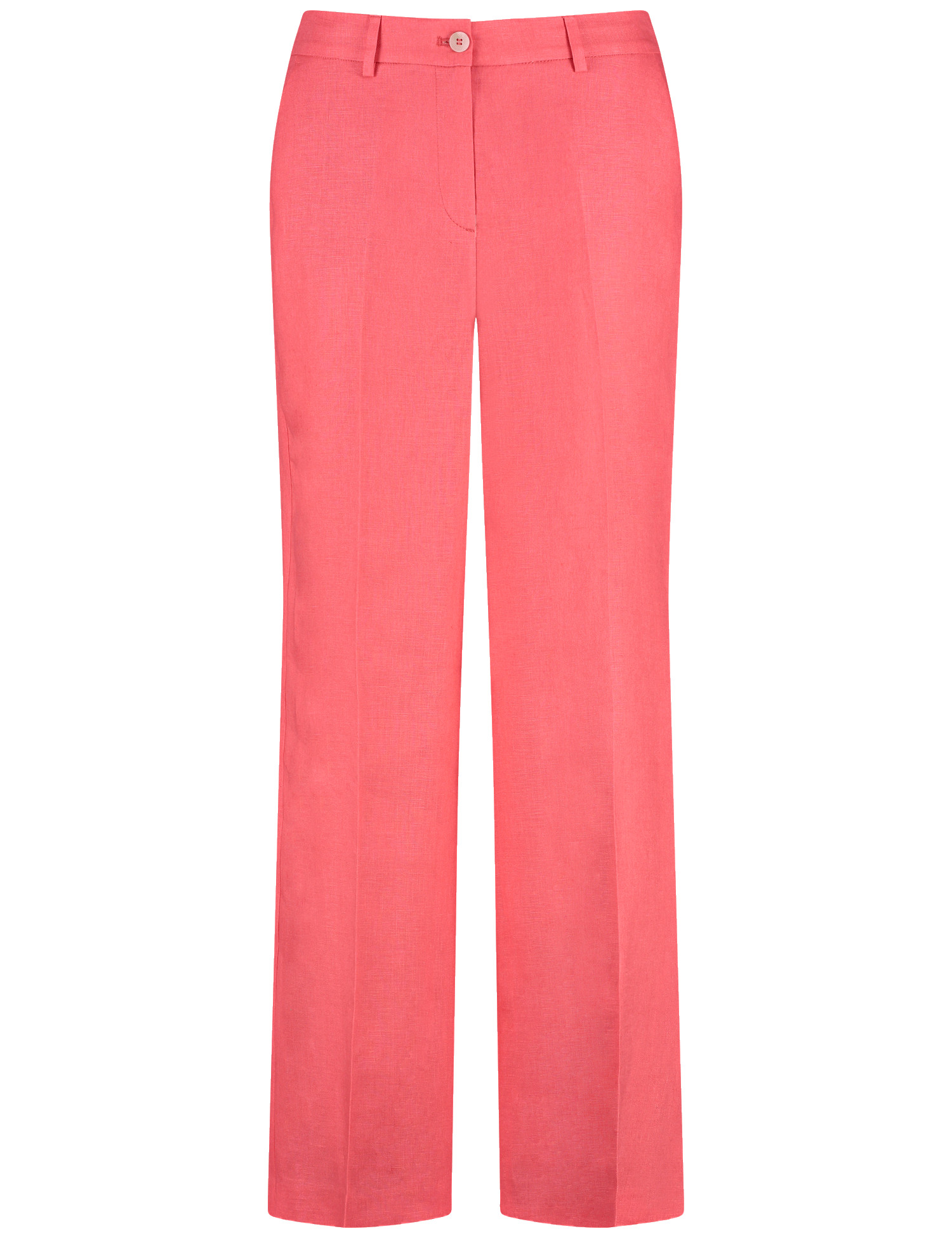 Elegante Leinenhose mit Bügelfalten