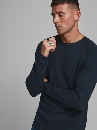 JJEHILL KNIT CREW NECK NOOS