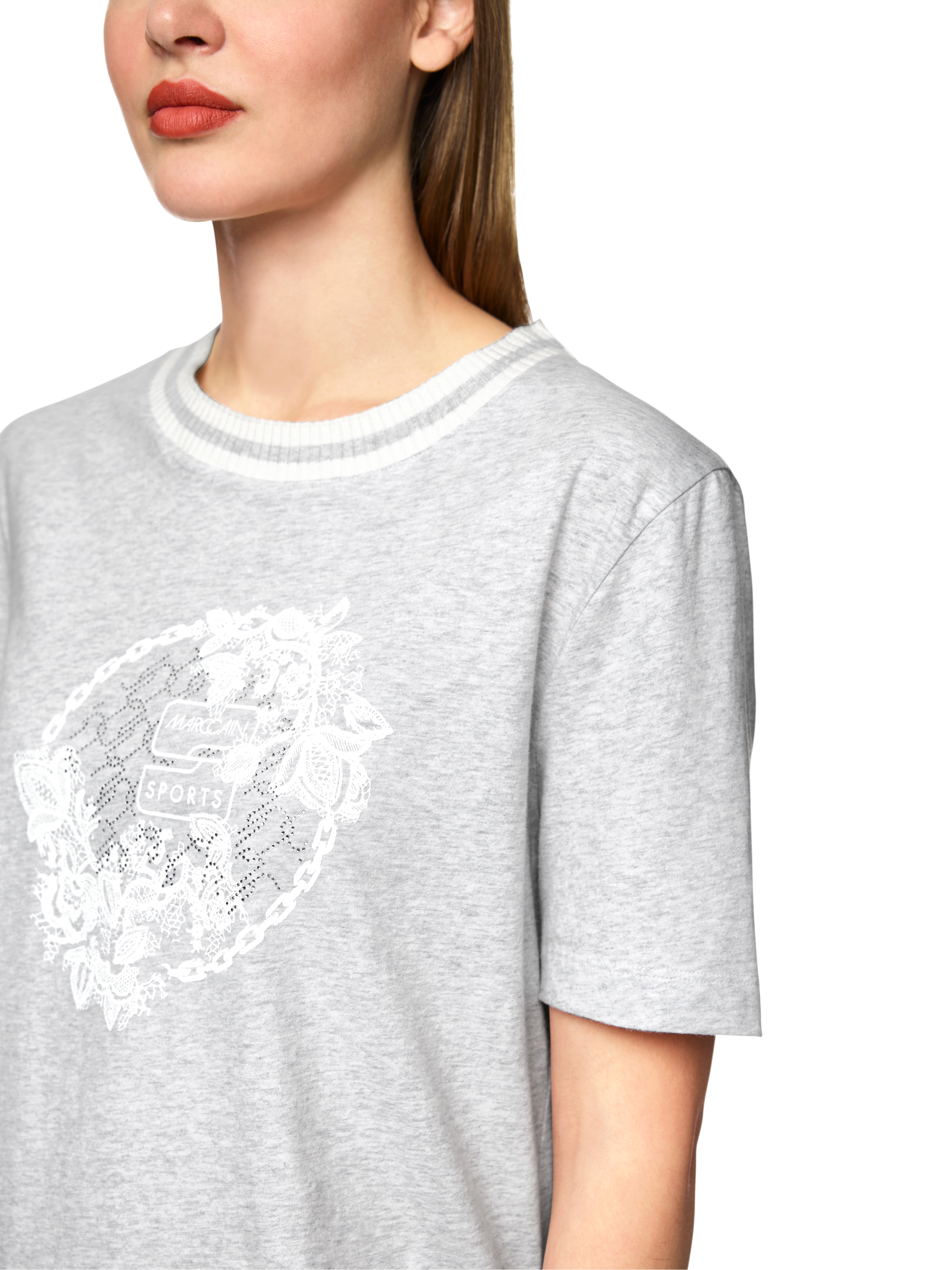 Jersey-Shirt mit Print