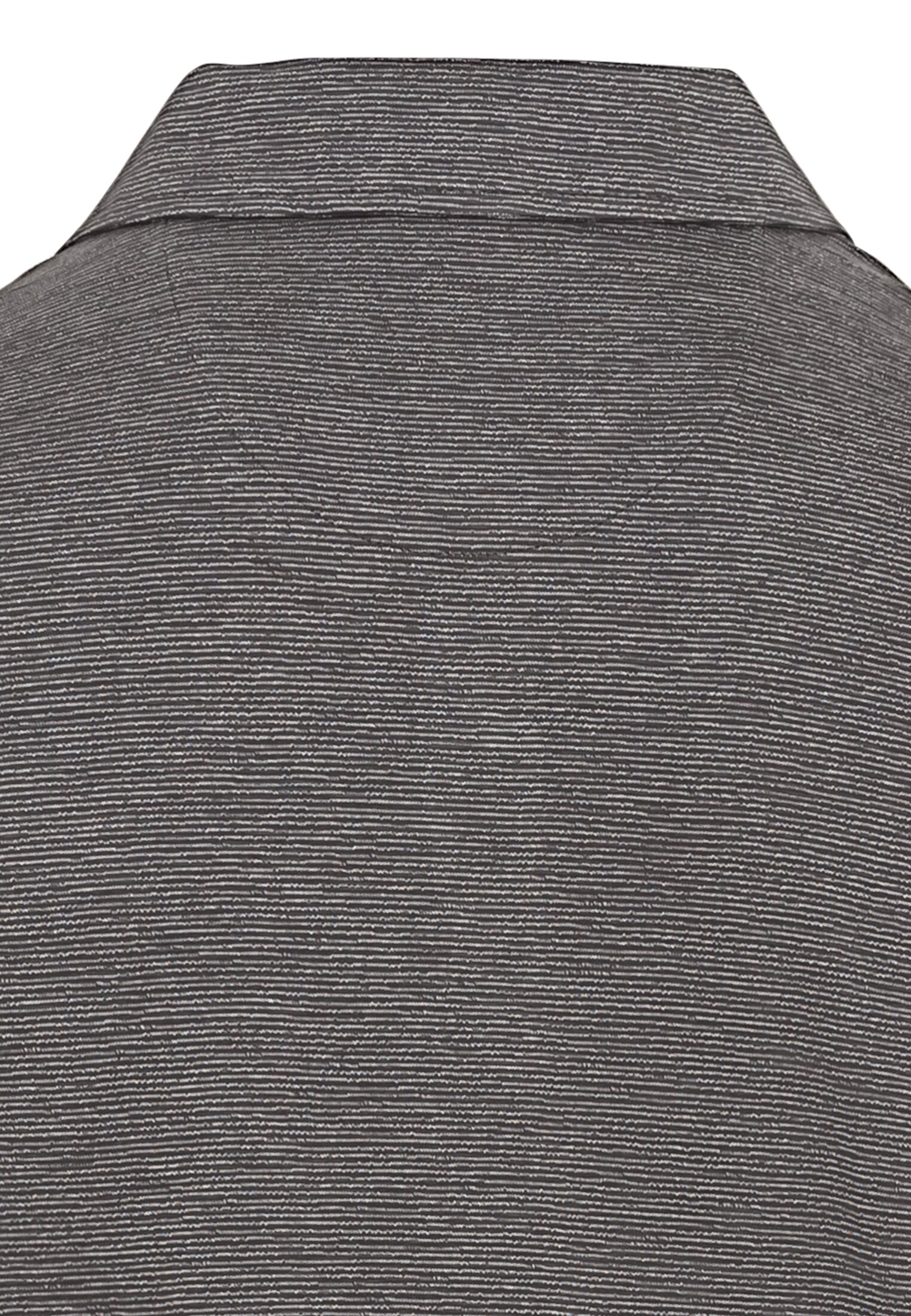 Kurzarm Poloshirt im feinen Streifenmuster